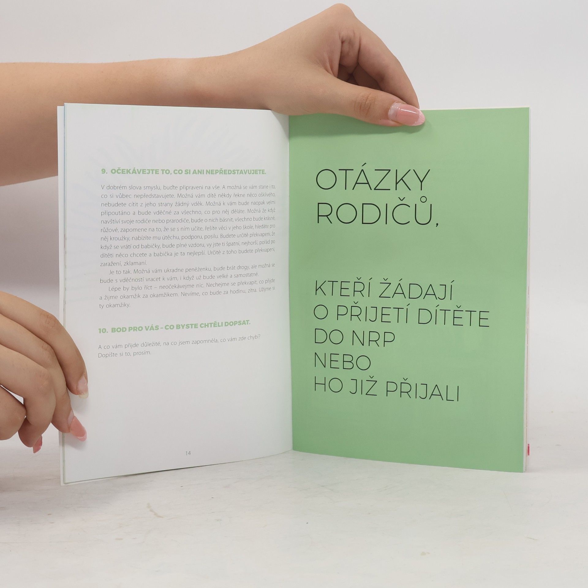 Ilona Špaňhelová Příručka pro rodiče dětí v NRP
