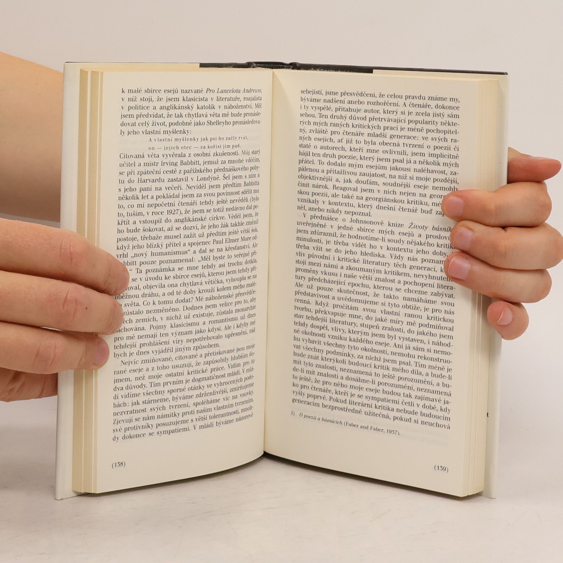 T. S. Eliot O básnictví a básnících