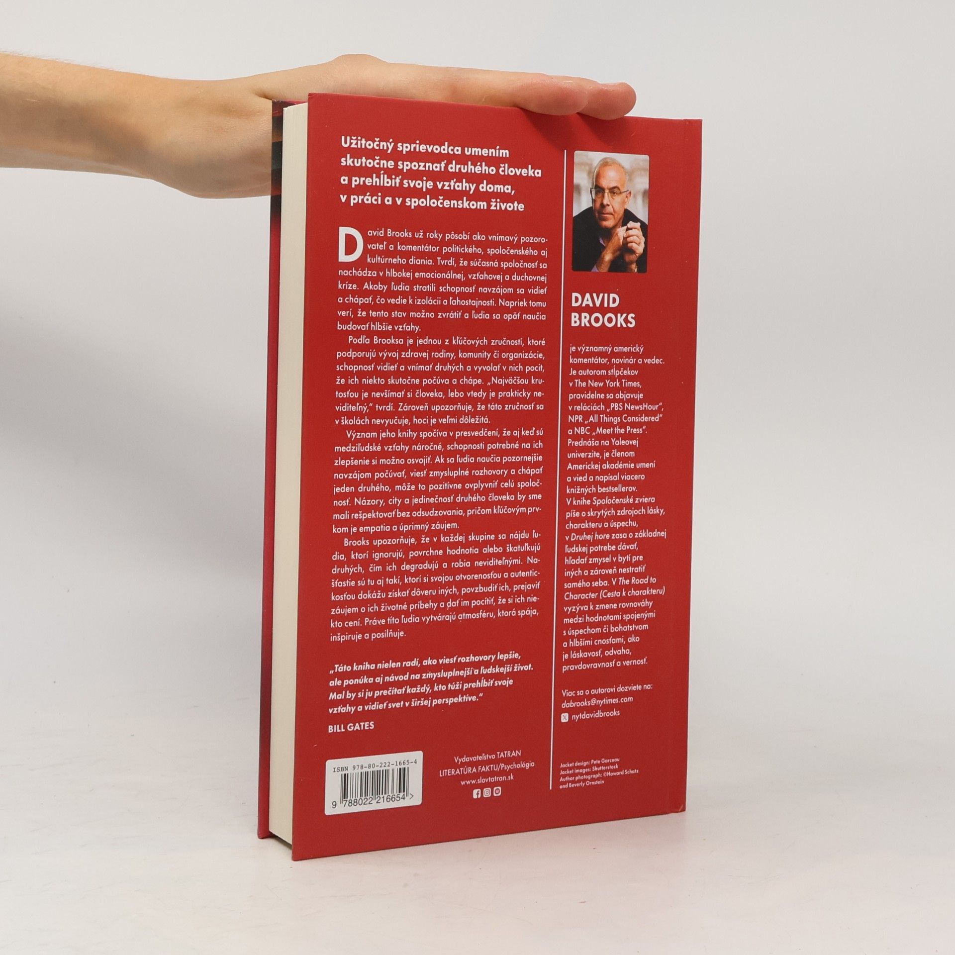 David Brooks Ako vnímať druhého