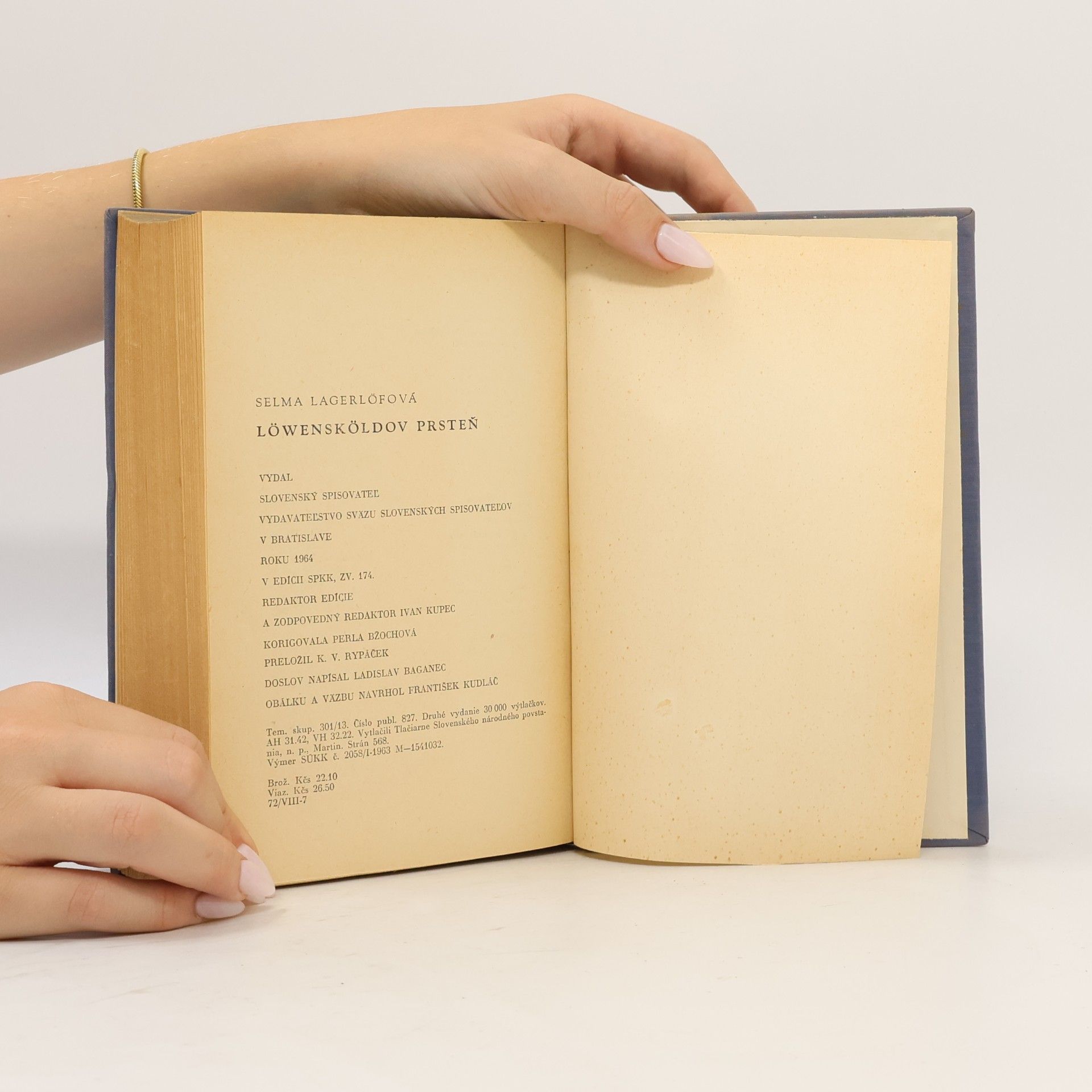 Selma Lagerlöf Löwensköldov prsteň