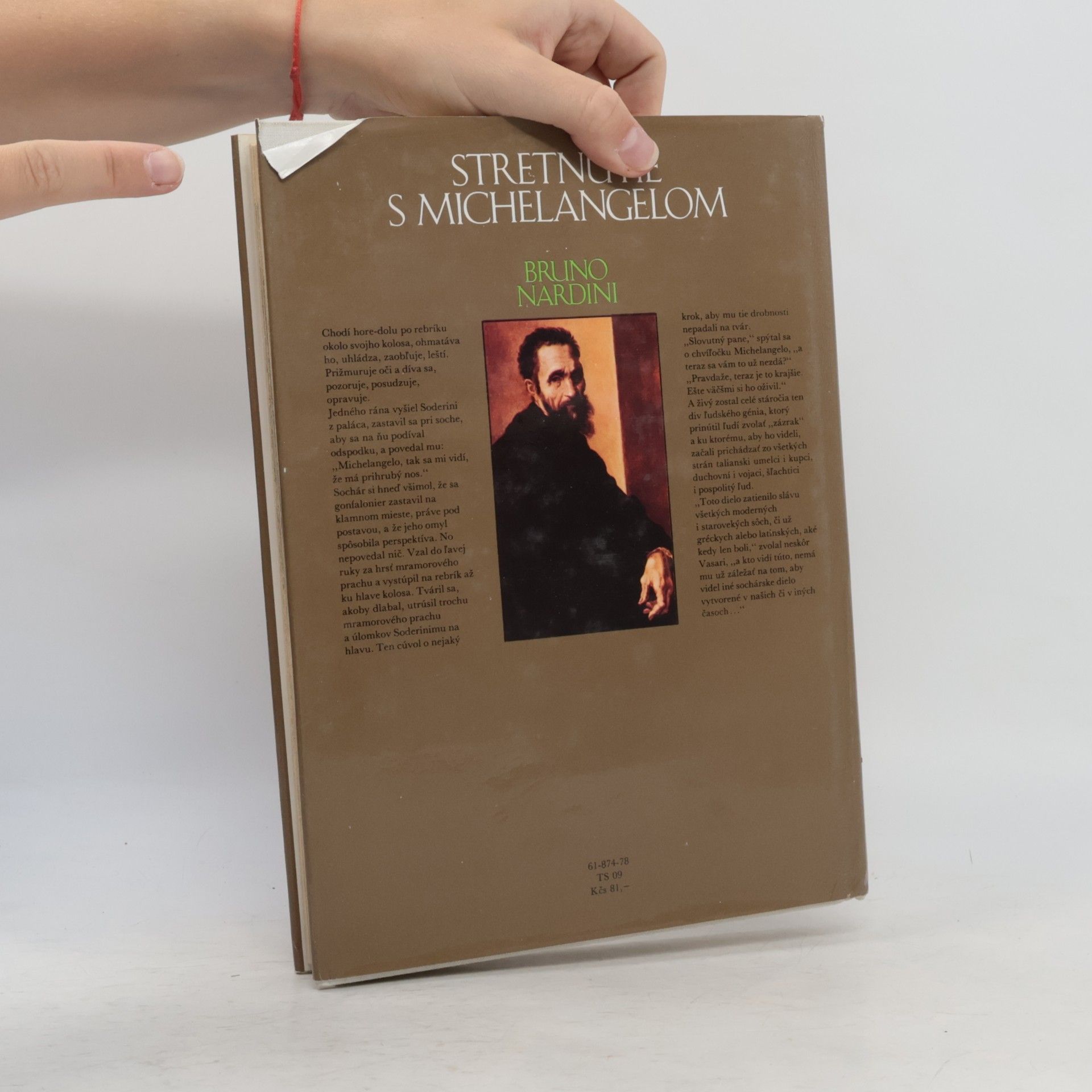 Bruno Nardini Stretnutie s Michelangelom