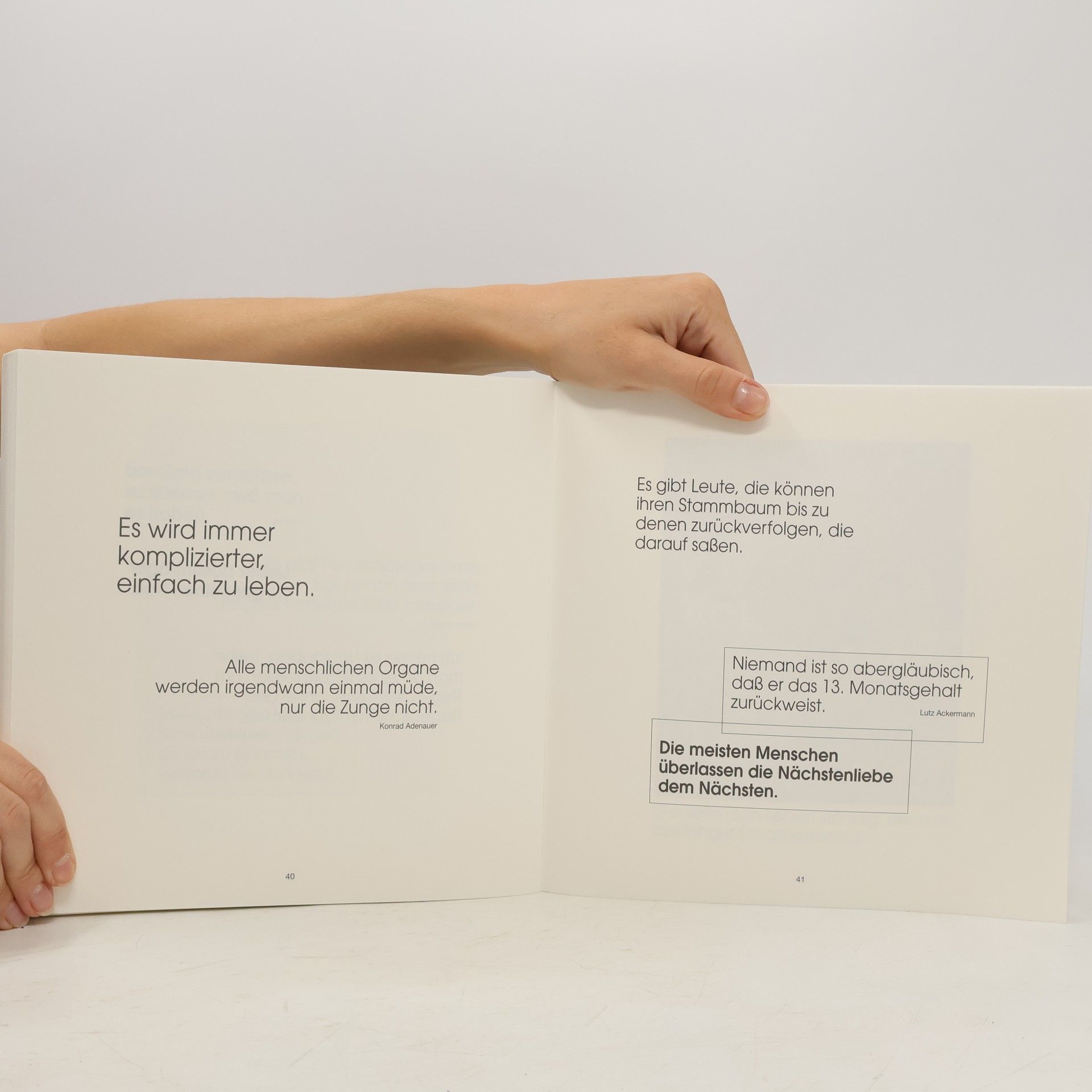 Various authors Der Spruch des Tages