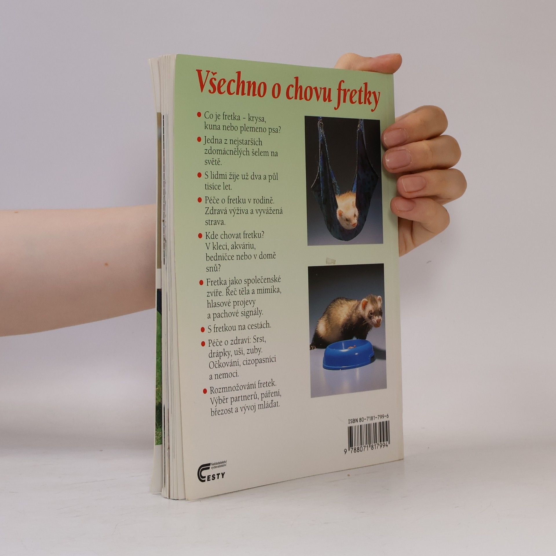 Martin-Ulrich Fetzer Fretka. Všechno o chovu fretky