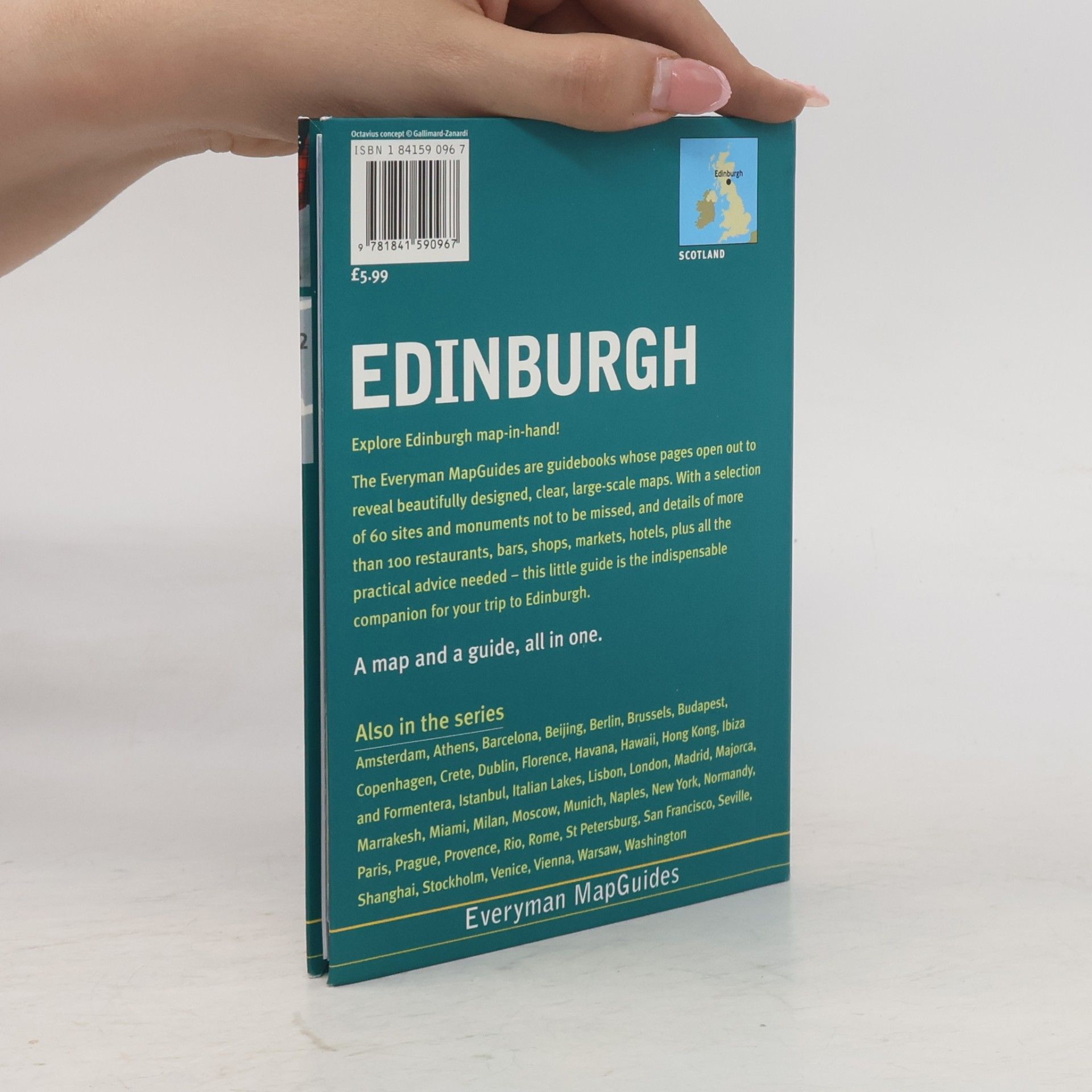 Collectif d'auteurs Edinburgh EveryMan MapGuide
