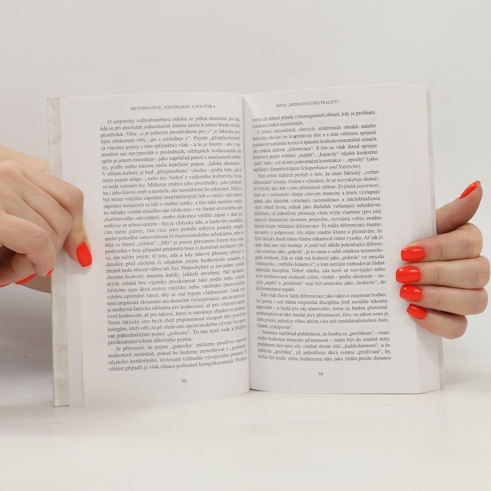 Max Weber Metodologie, sociologie a politika