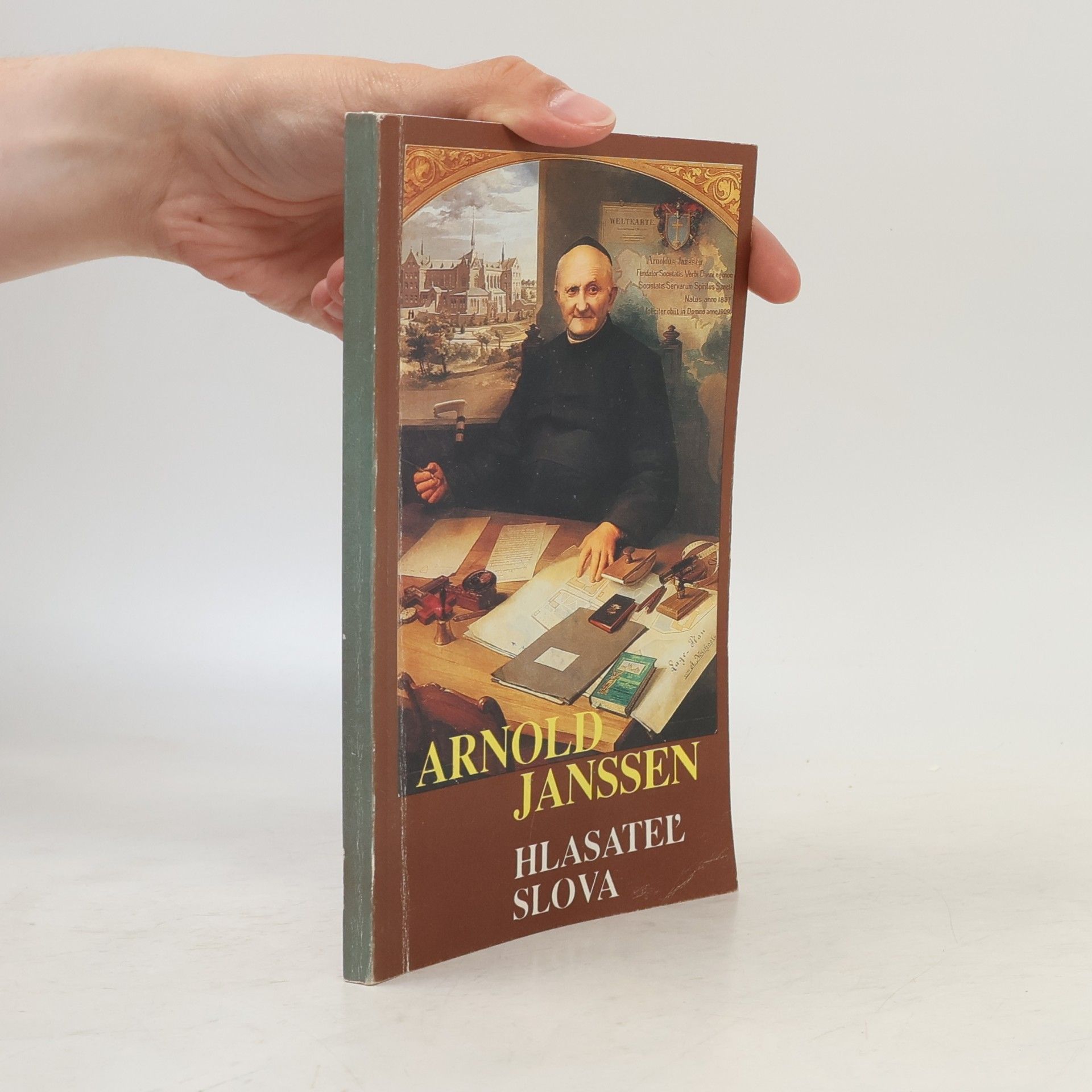 Ernest Bindáč Arnold Janssen. Hlasateľ slova