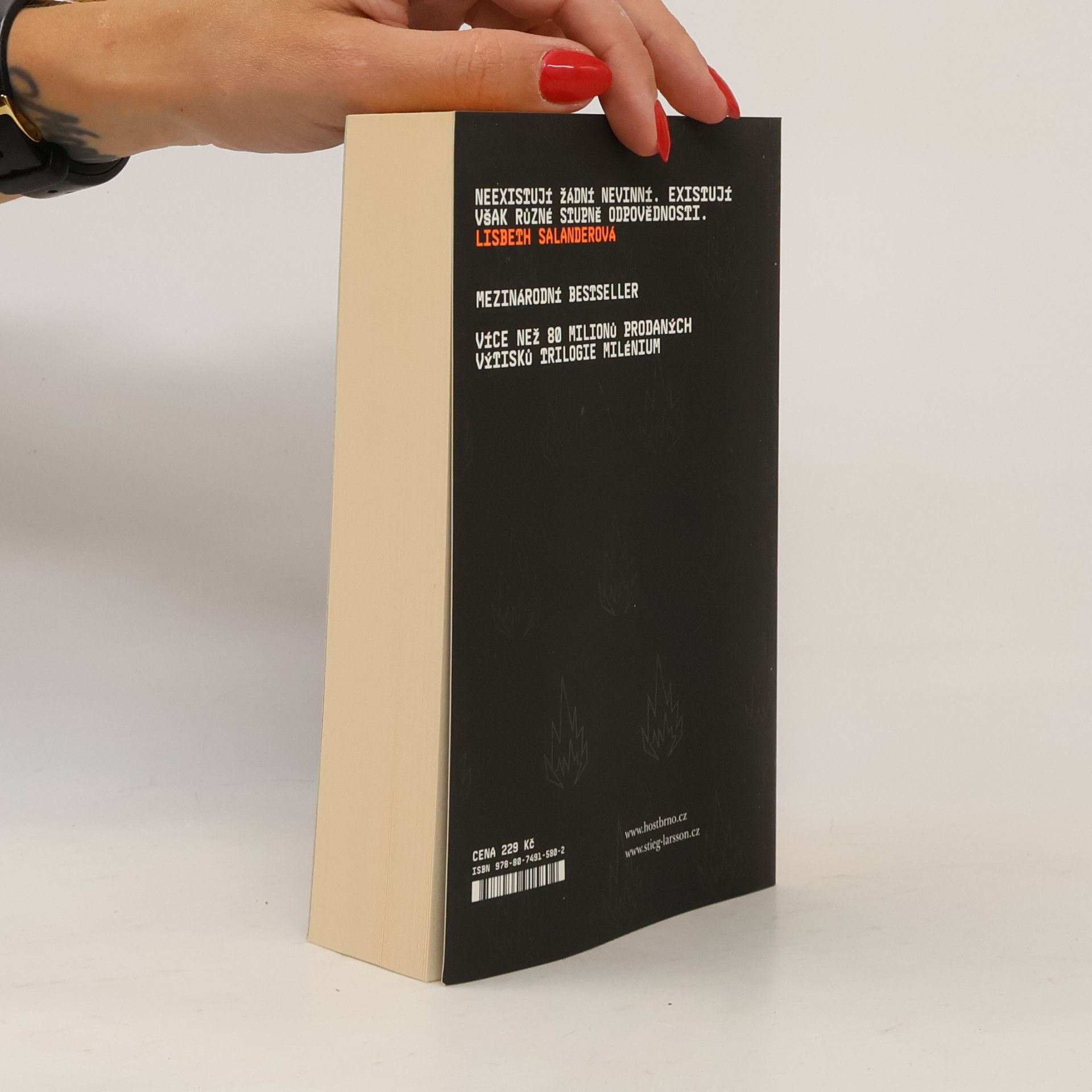 Stieg Larsson Dívka, která si hrála s ohněm