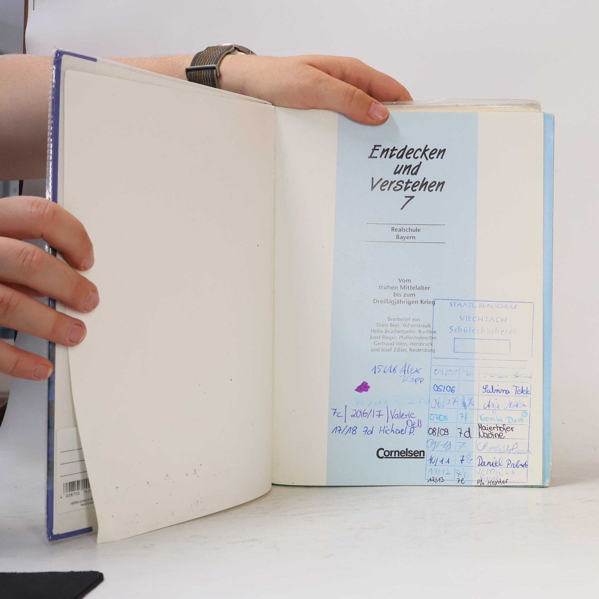 Doris Beer Entdecken und Verstehen, Geschichtsbuch für Bayern, Ausgabe Realschulen, 7. Jahrgangsstufe