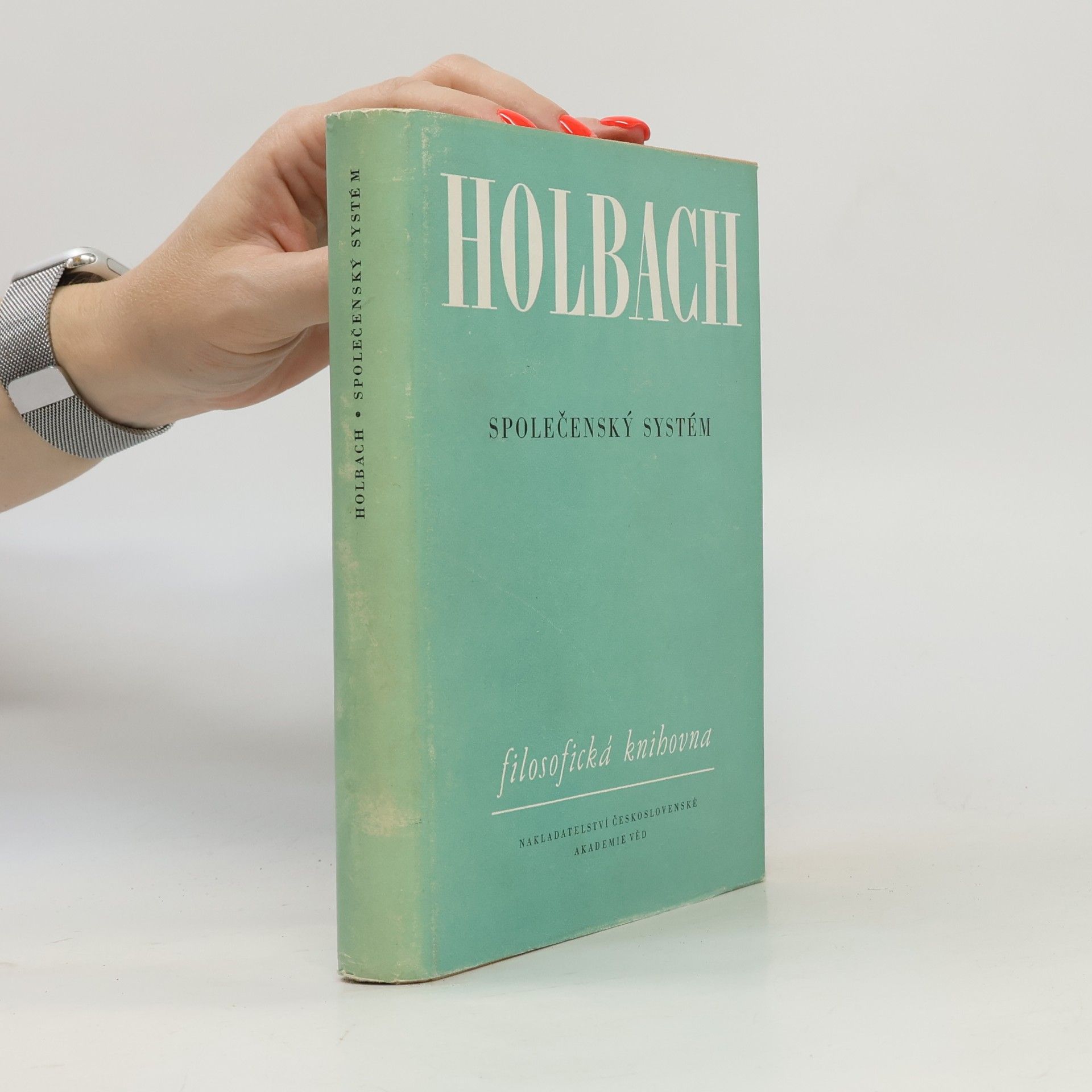 P. H. D. Holbach Společenský systém