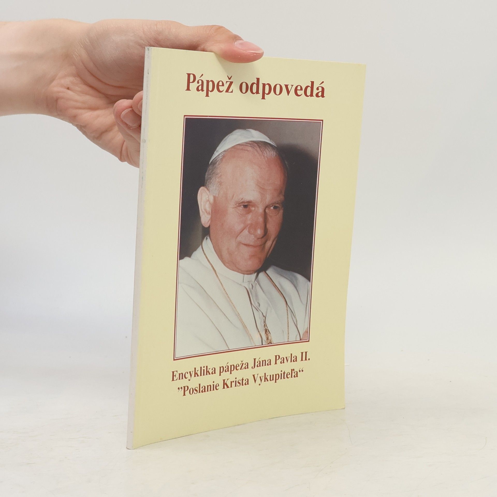 Kolektiv autorů Pápež odpovedá