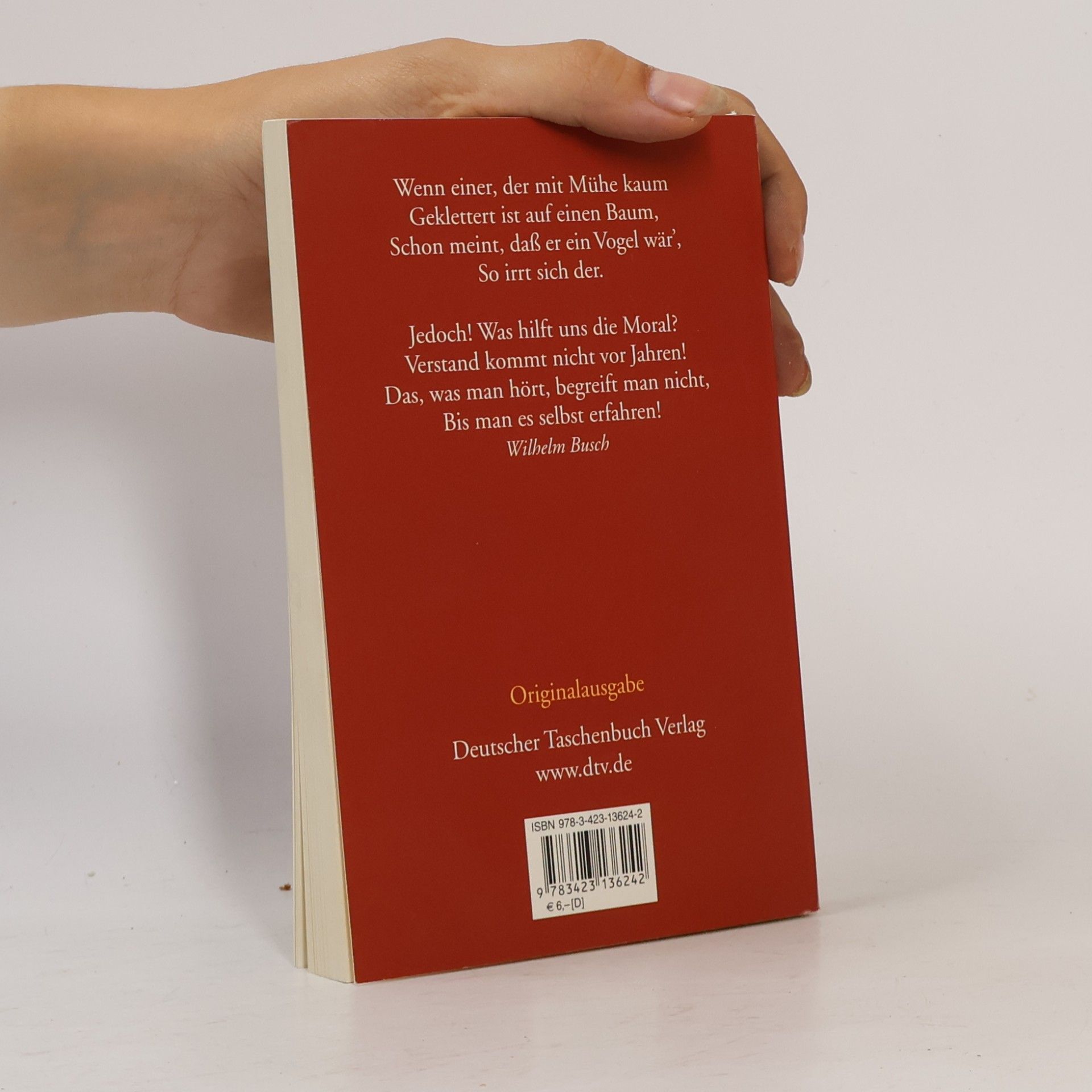 Wilhelm Busch Und überhaupt und sowieso