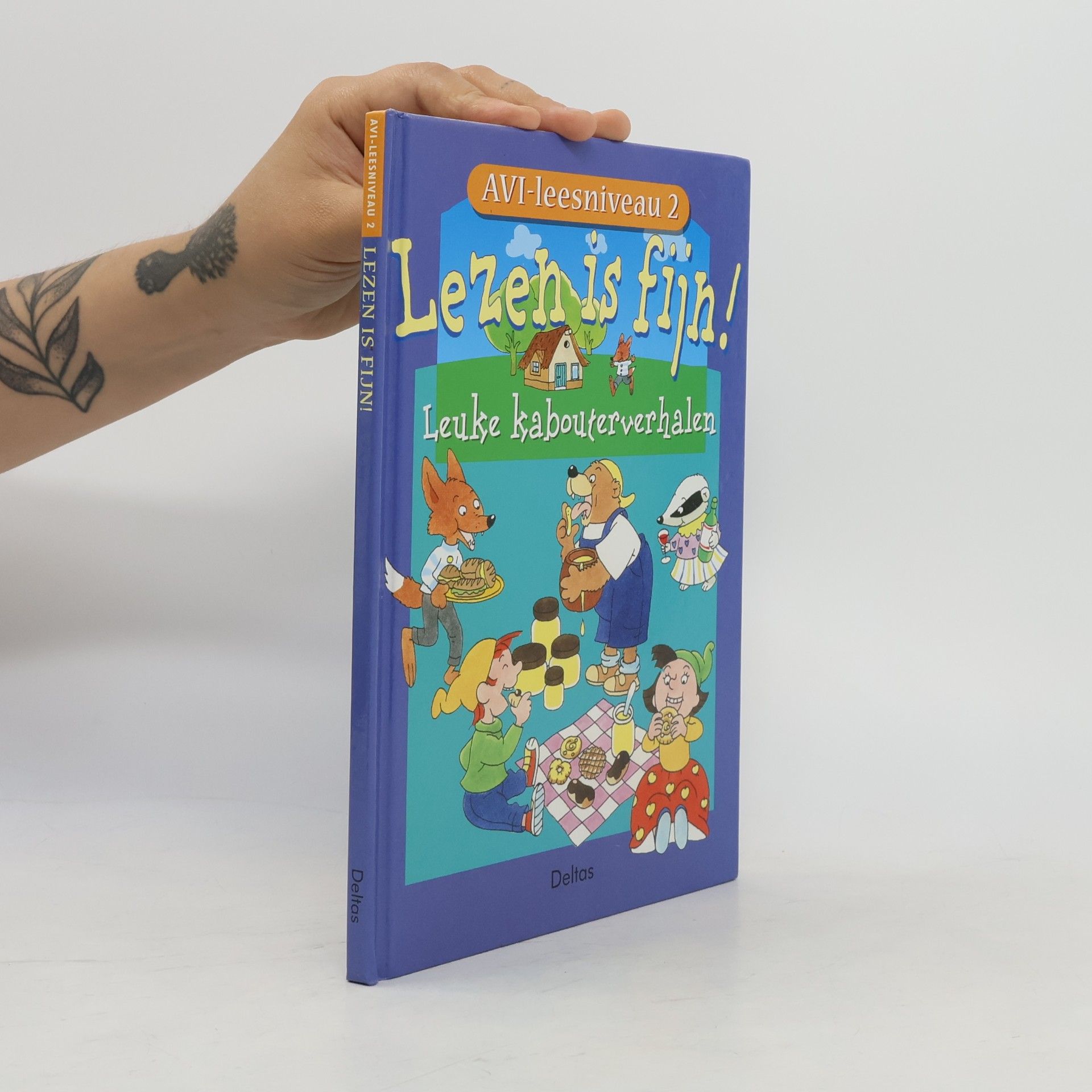 Hetty van Vught AVI-leesniveau - 2: Kabouterverhalen 7. Lezen is fijn!