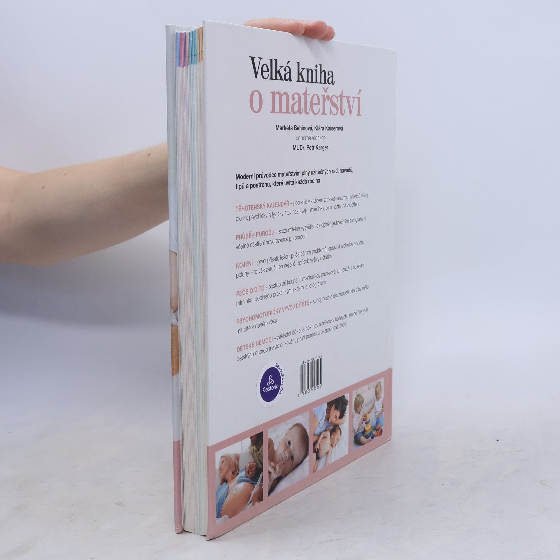 Markéta Behinová Velká kniha o mateřství : od početí do věku 3 let