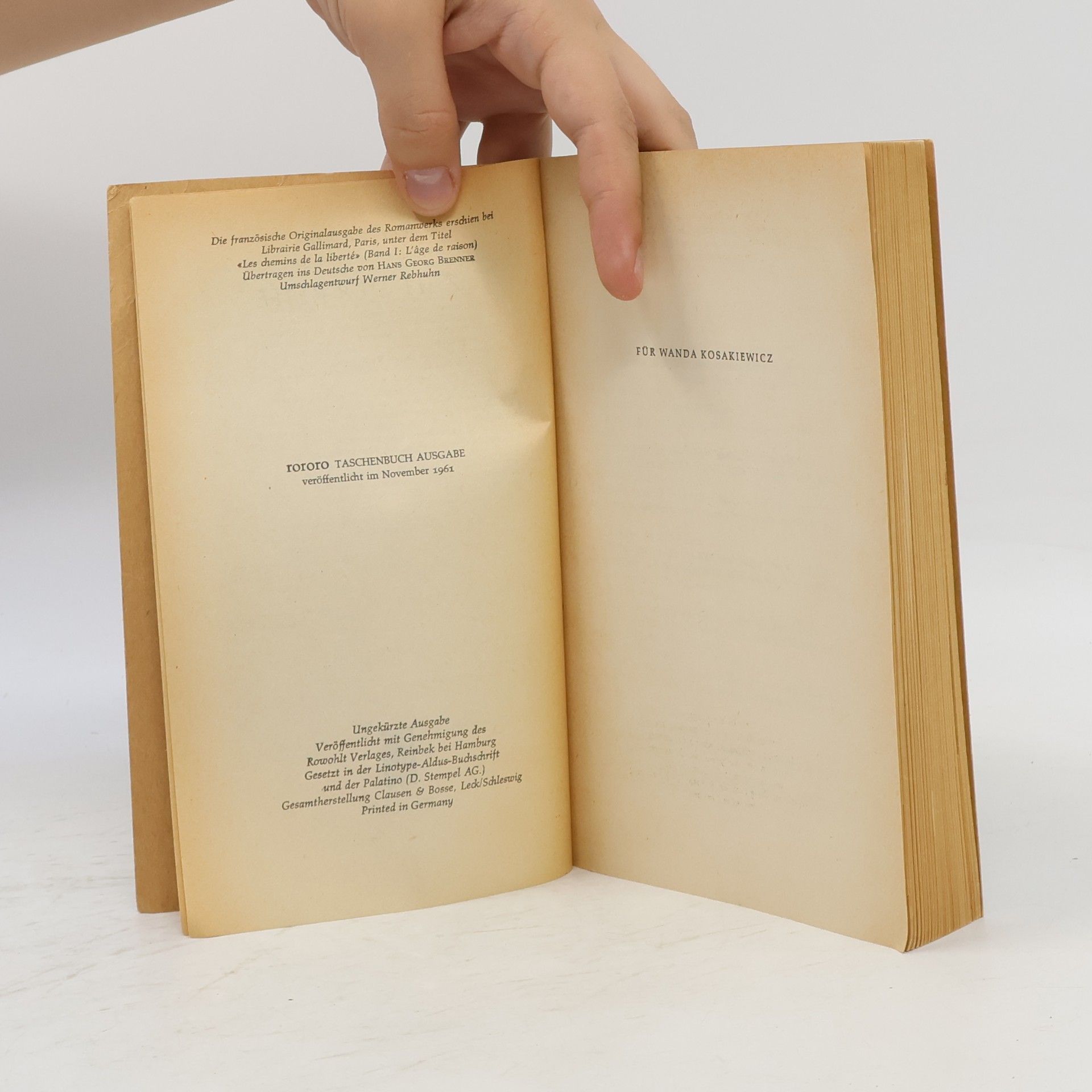 Jean-Paul Sartre Zeit der Reife