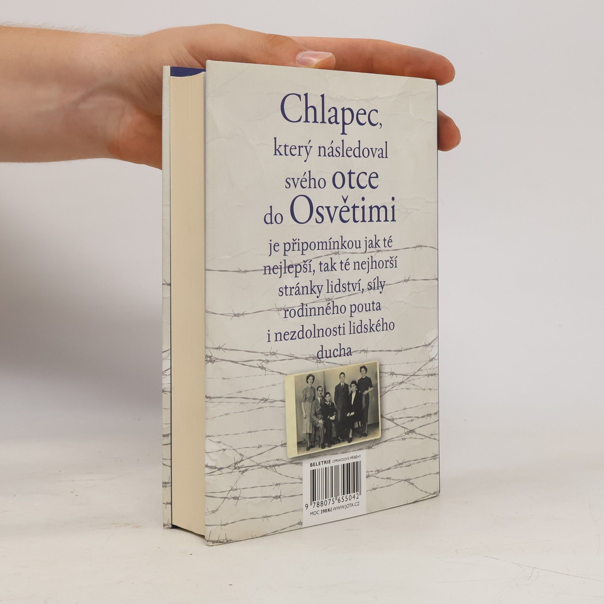 Jeremy Dronfield Chlapec, který následoval svého otce do Osvětimi : skutečný příběh