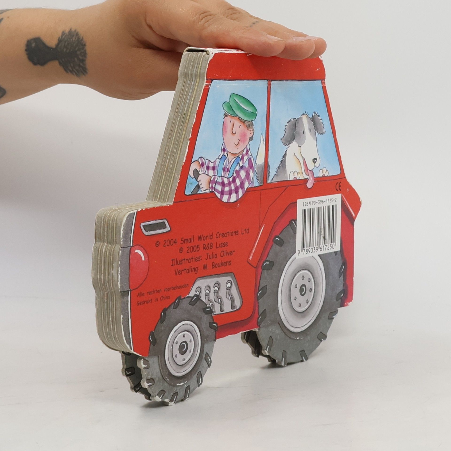 De tractor van boer Klaas