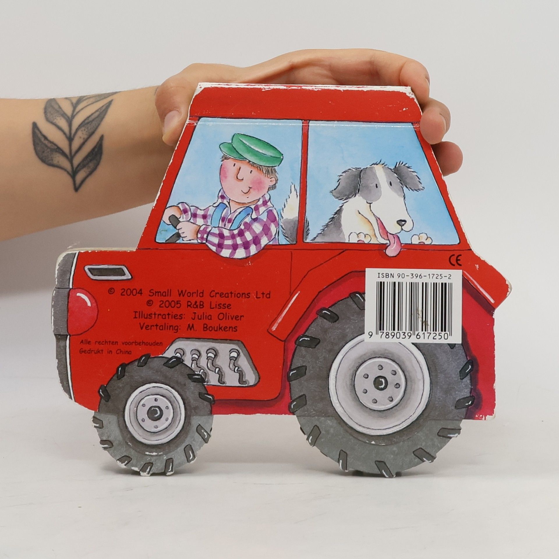 De tractor van boer Klaas