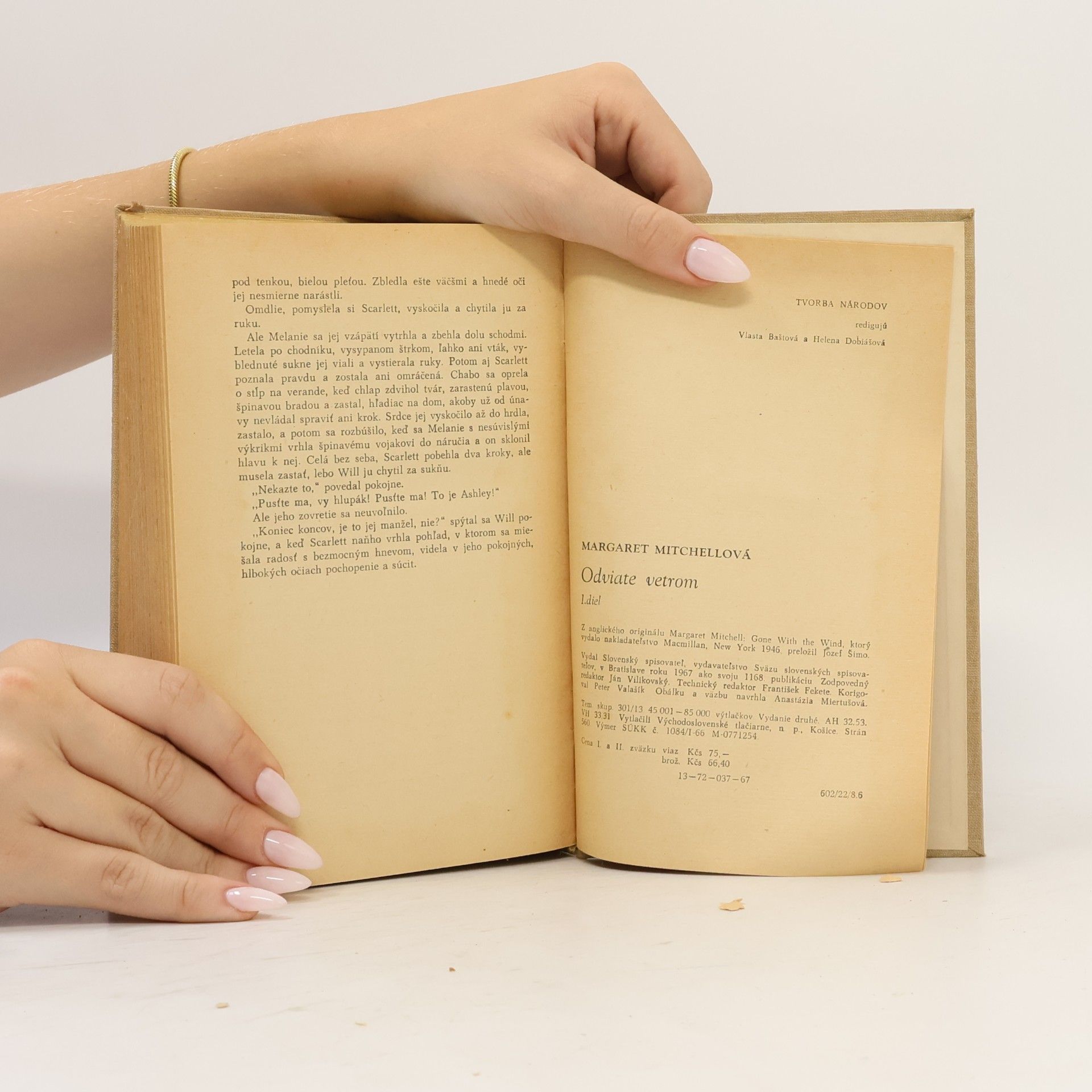 Margaret Mitchell Odviate vetrom I.