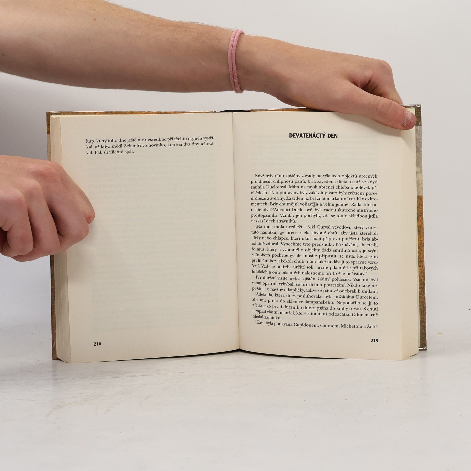 Donatien Alphonse François marquis de Sade 120 dnů Sodomy
