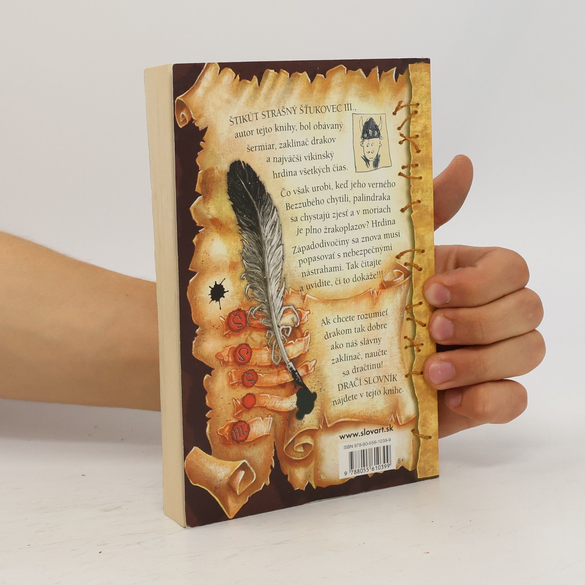 Cressida Cowell Učíme sa dračtinu