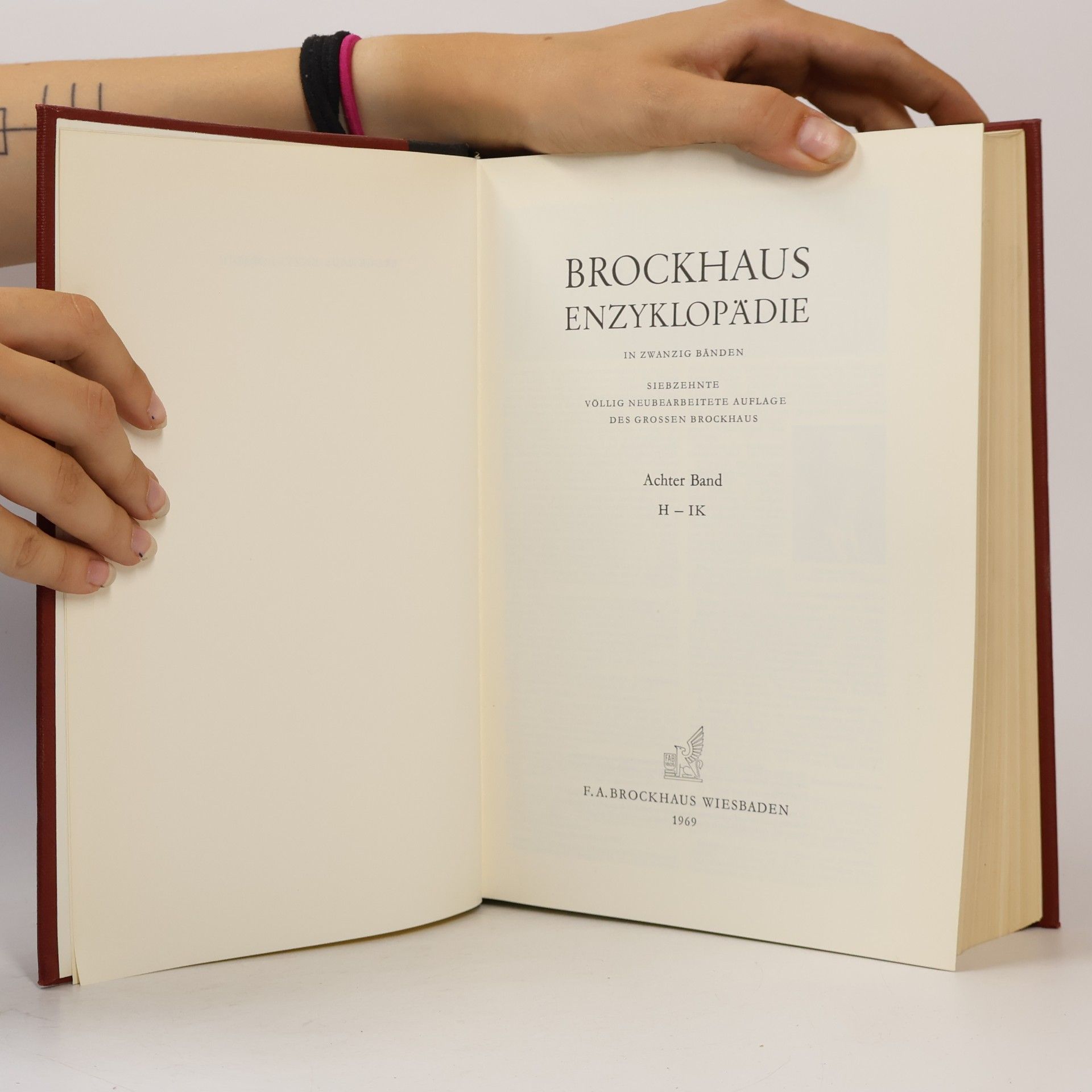 AA.VV. Brockhaus Enzyklopädie 8. H-IK