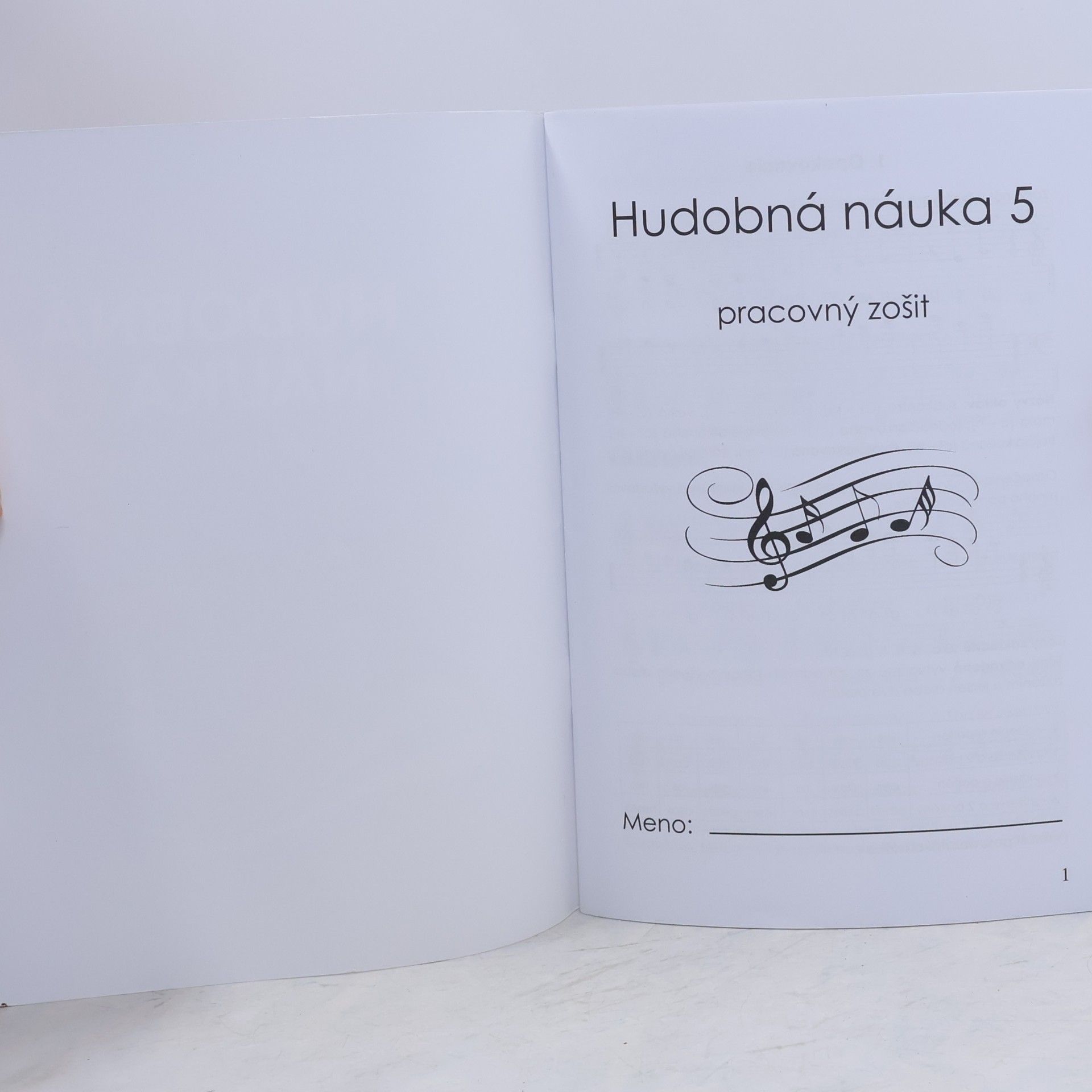 Martin Vozar Hudobná nauka 5 - pracovný zošit