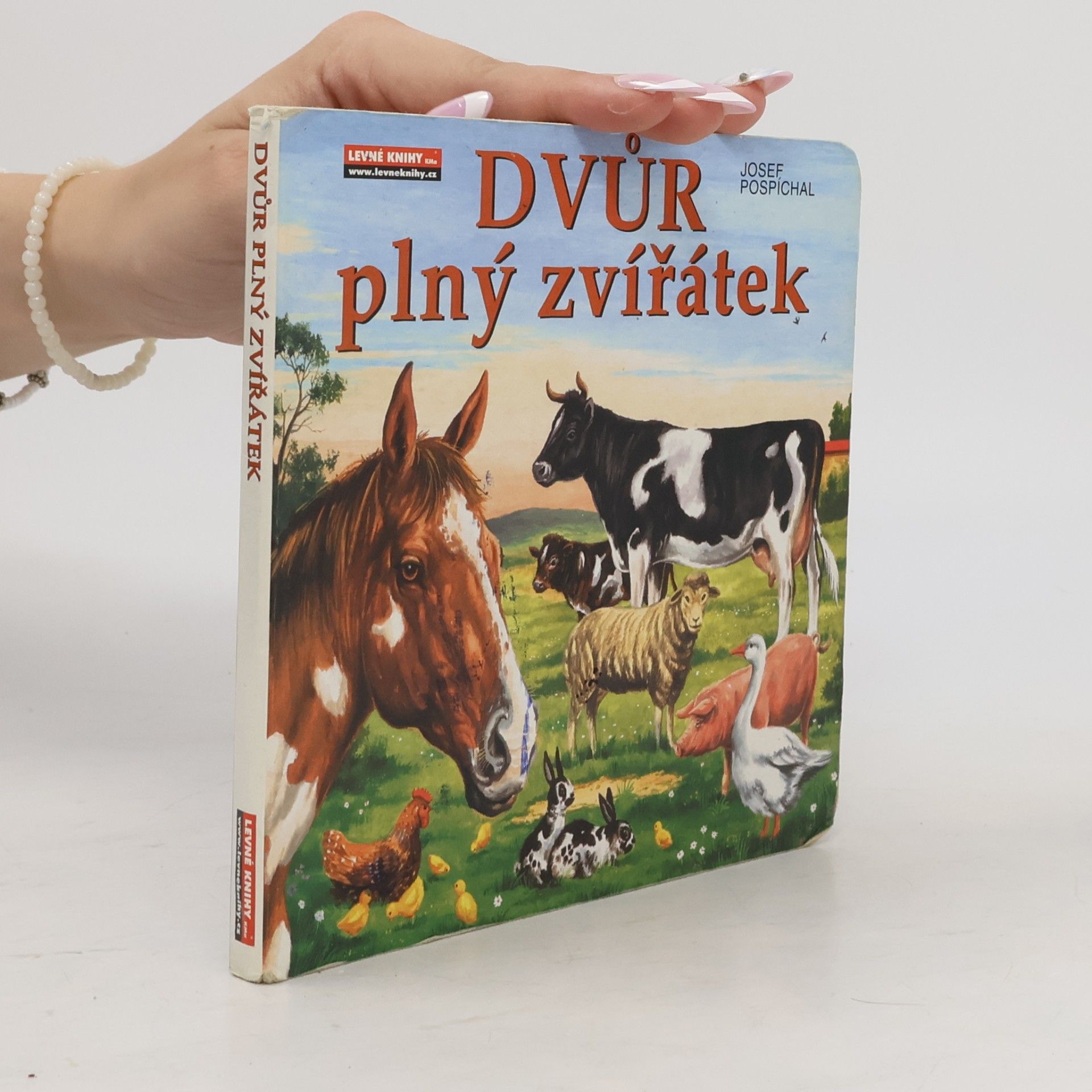 Josef Pospichal Dvůr plný zvířátek