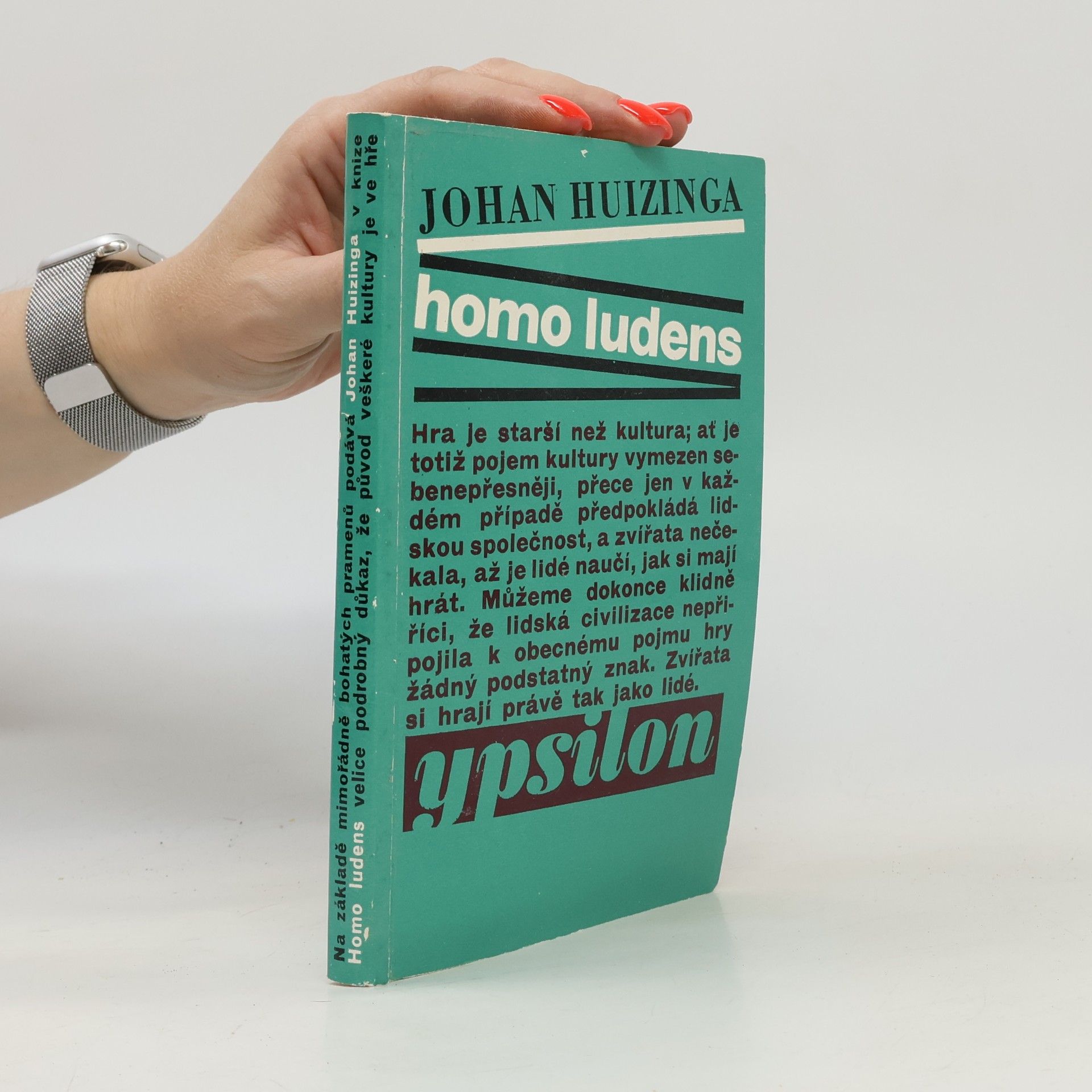 Johan Huizinga Homo ludens