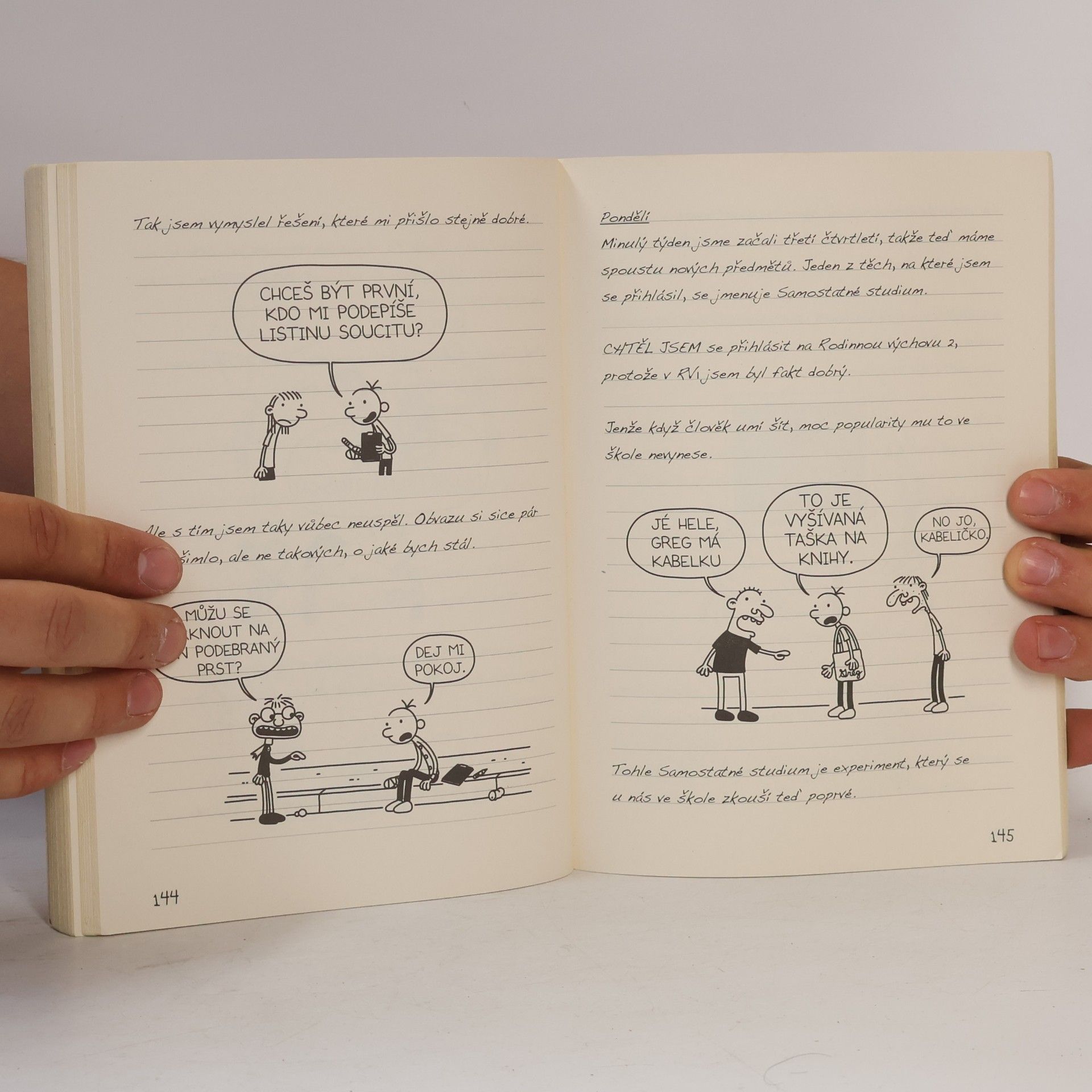 Jeff Kinney Deník malého poseroutky 1