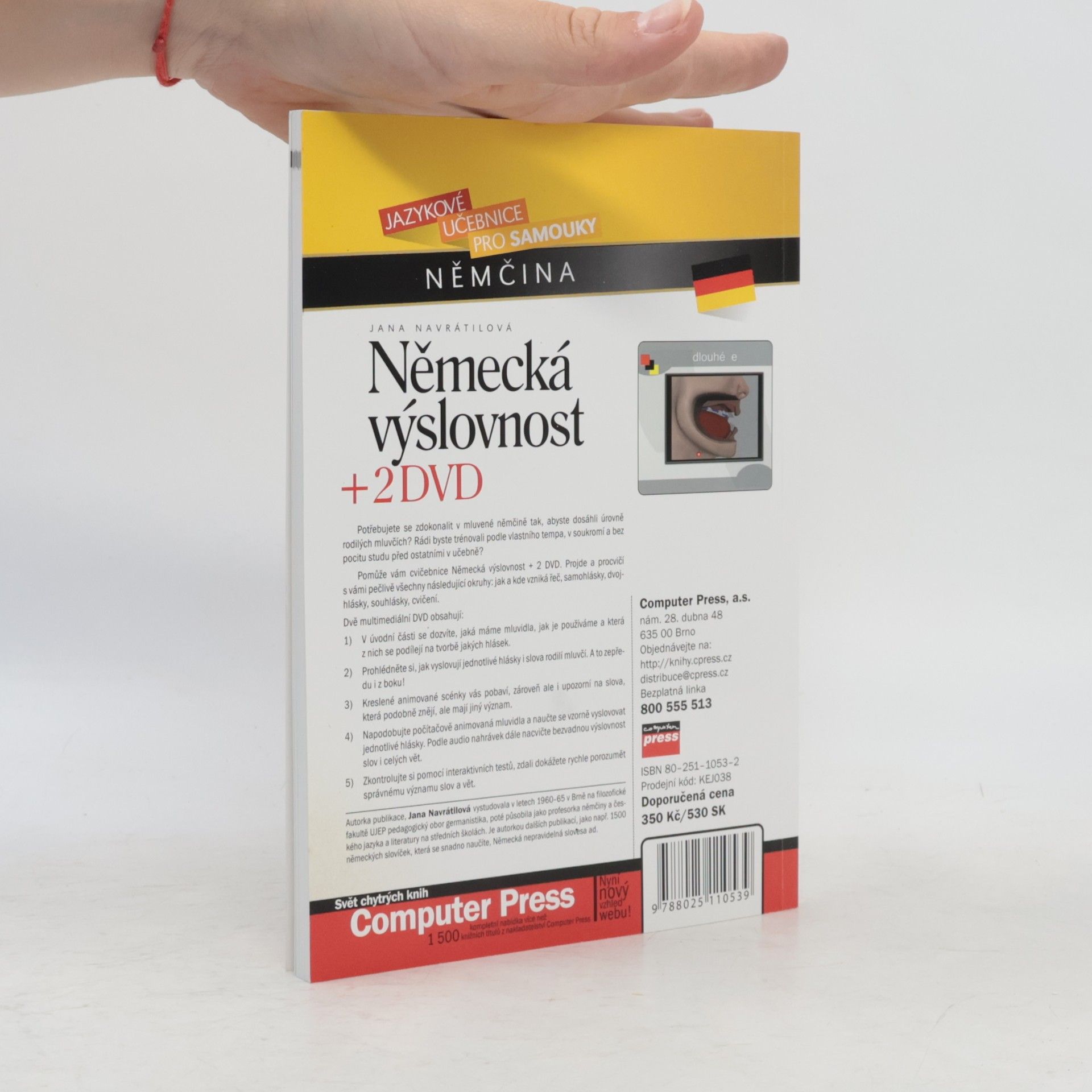 Jana Navrátilová Německá výslovnost