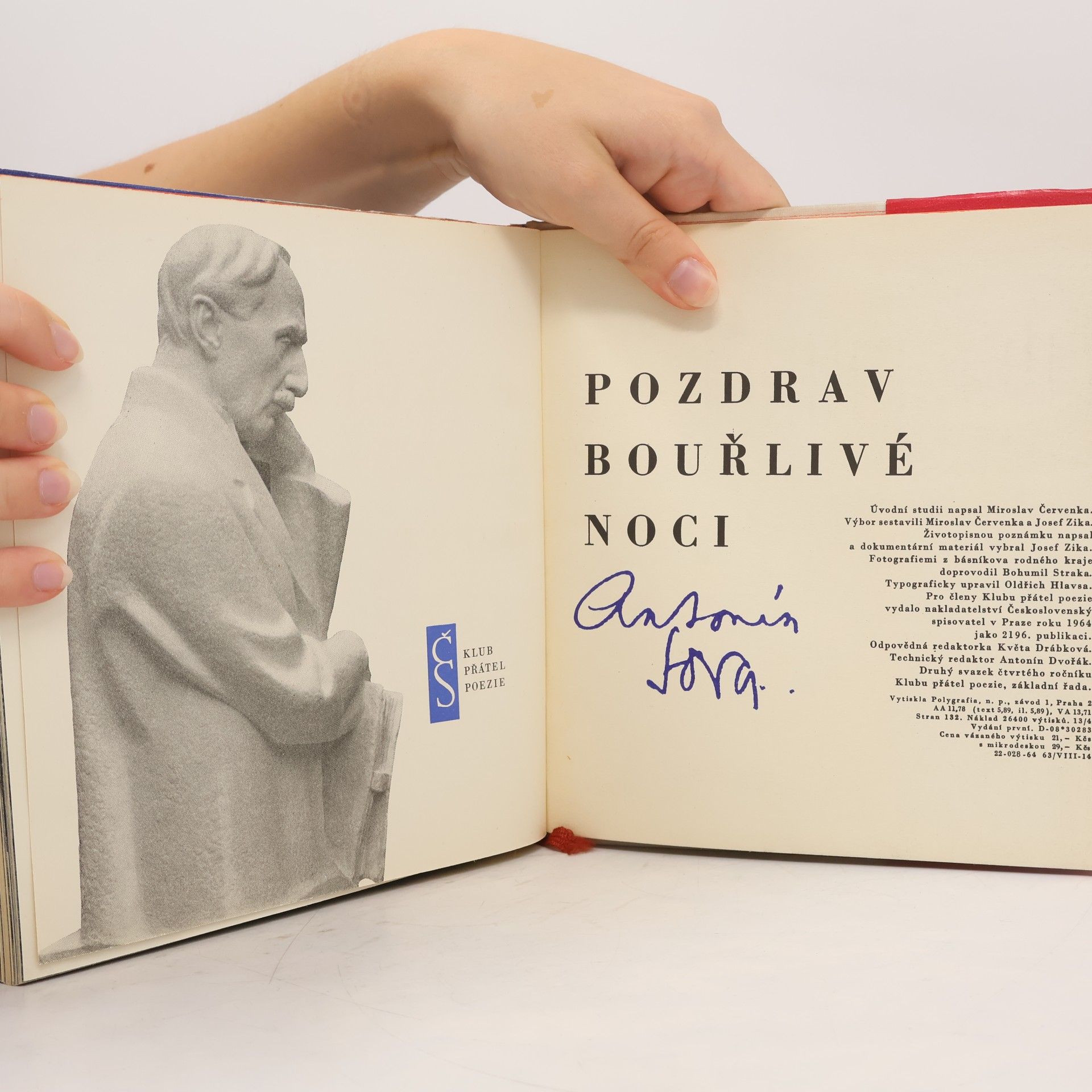 Antonín Sova Pozdrav bouřlivé noci