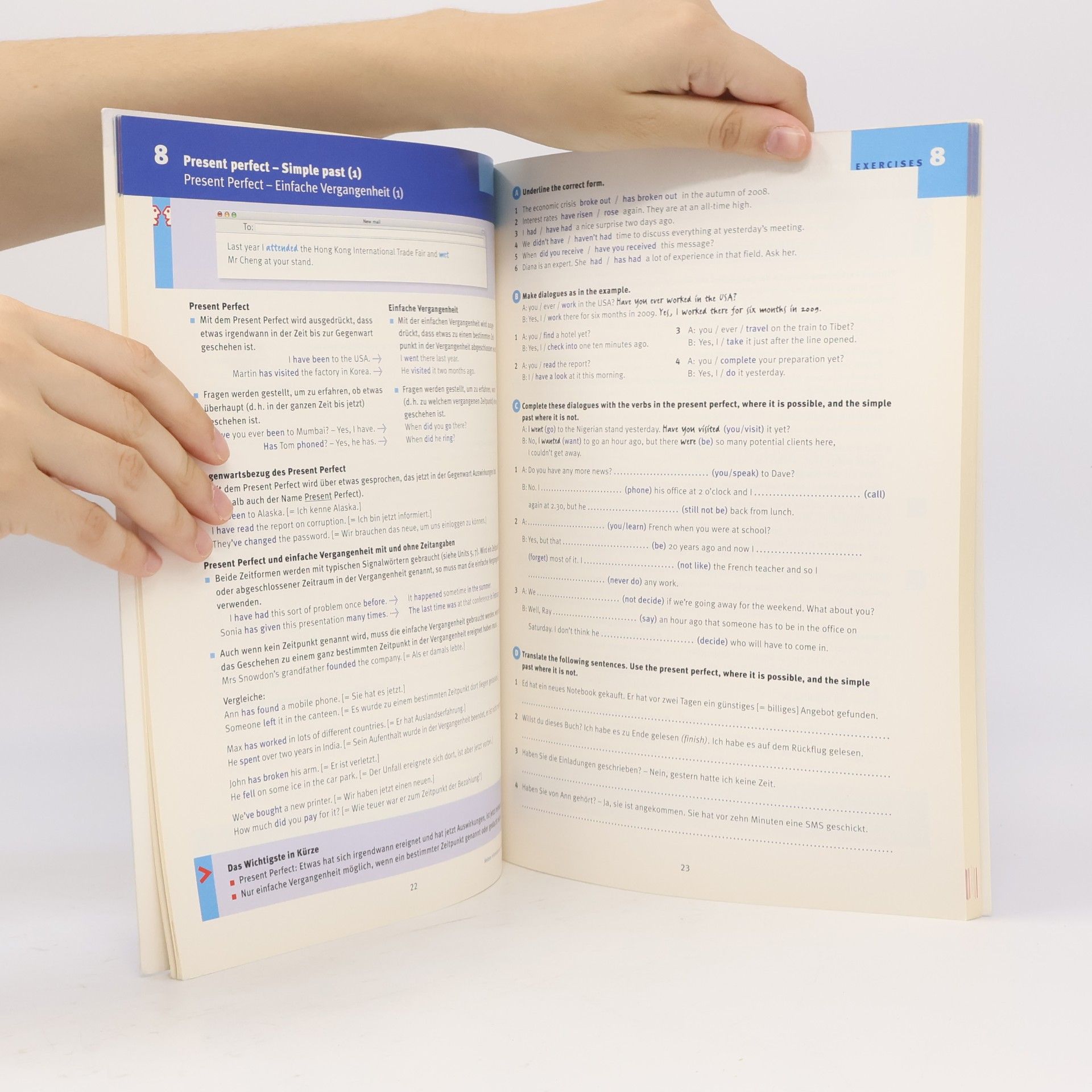John Stevens lex:tra: Übungsgrammatik Business English A1-B1