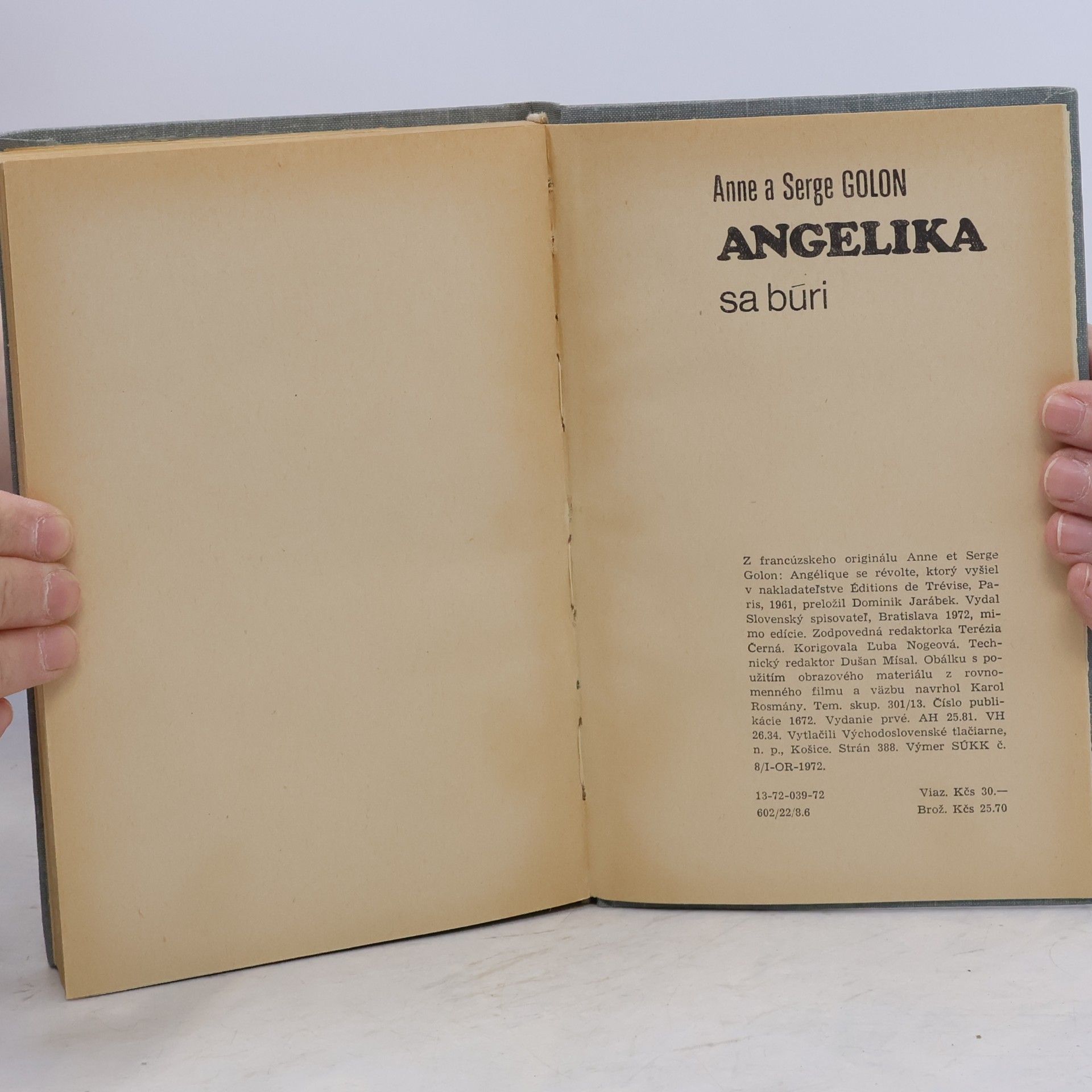 Anne Golon Angelika sa búri