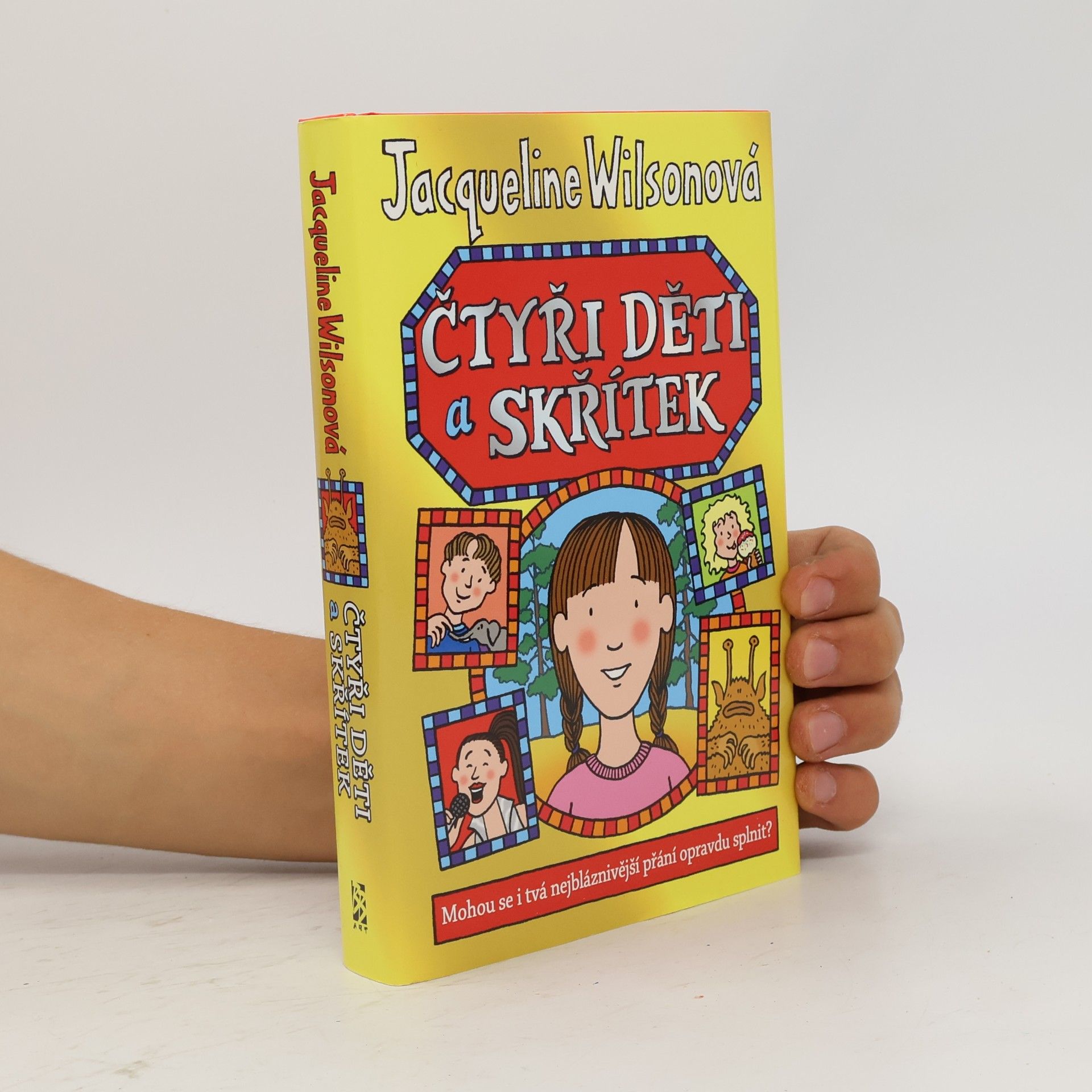 Jacqueline Wilson Čtyři děti a skřítek