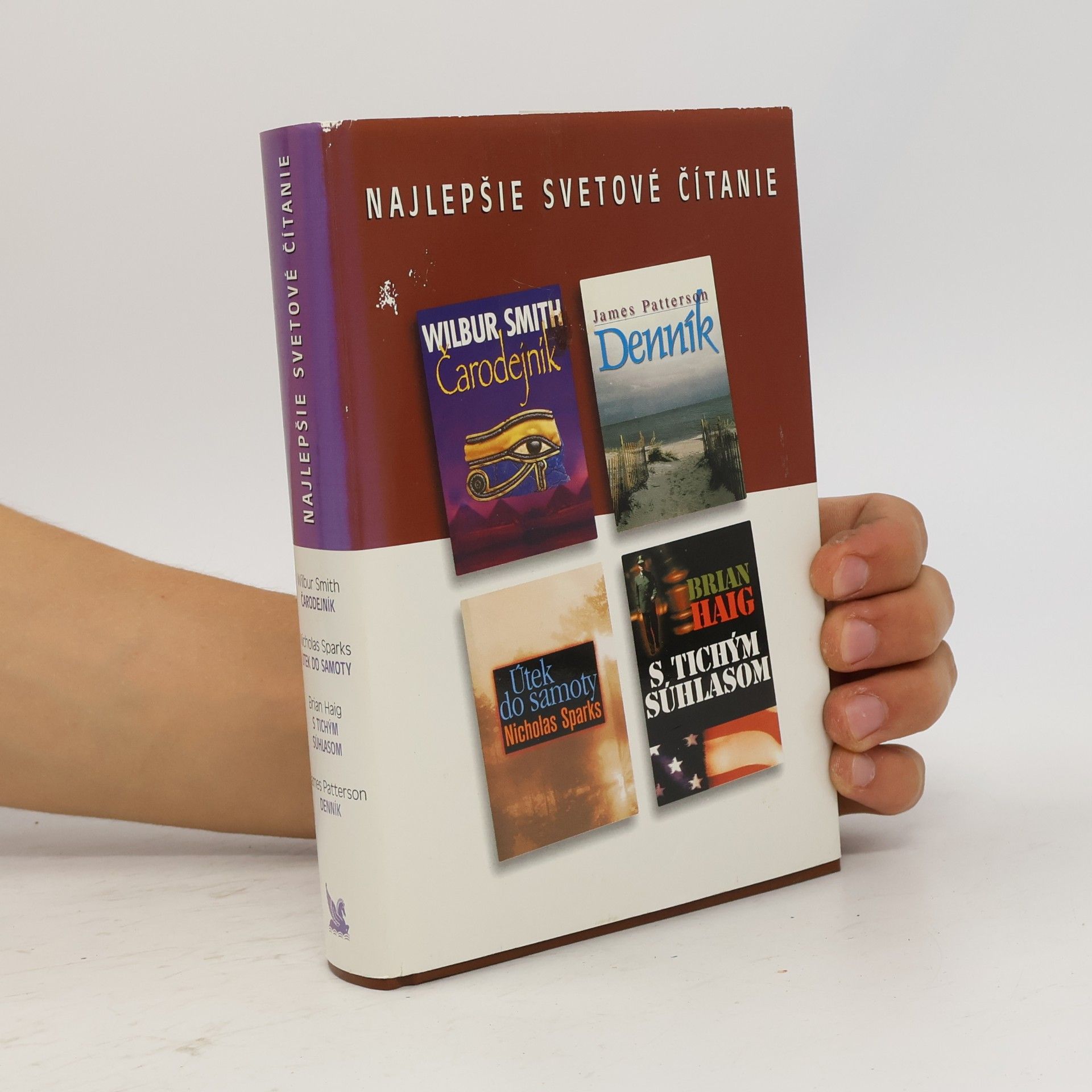 James Patterson Najlepšie svetové čítanie. Čarodejník. Útek do samoty. S tichým súhlasom. Denník.