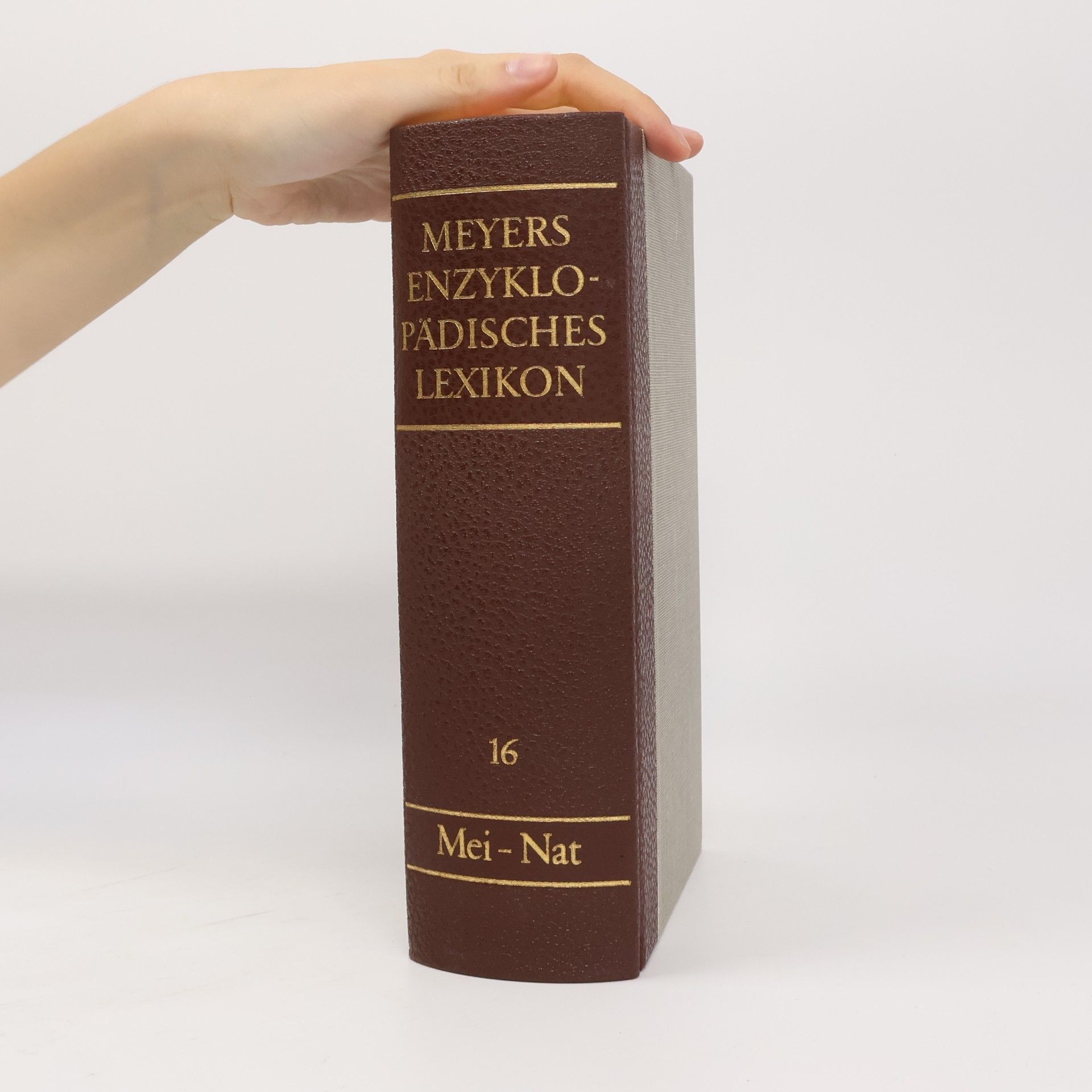 AA.VV. Meyers Enzyklopädisches Lexikon 16. Mei-Nat