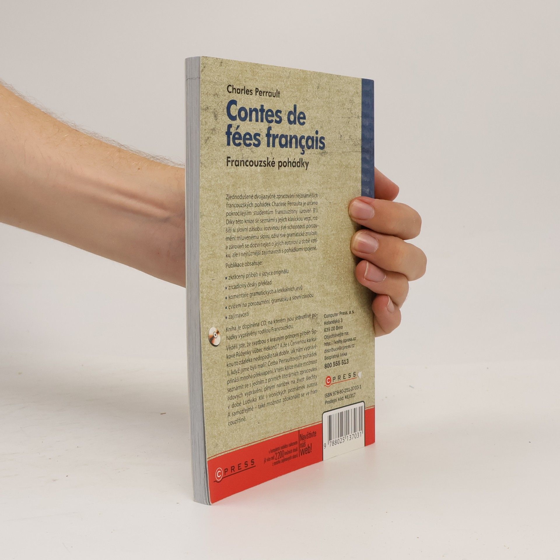 Charles Perrault Contes de fées français = Francouzské pohádky