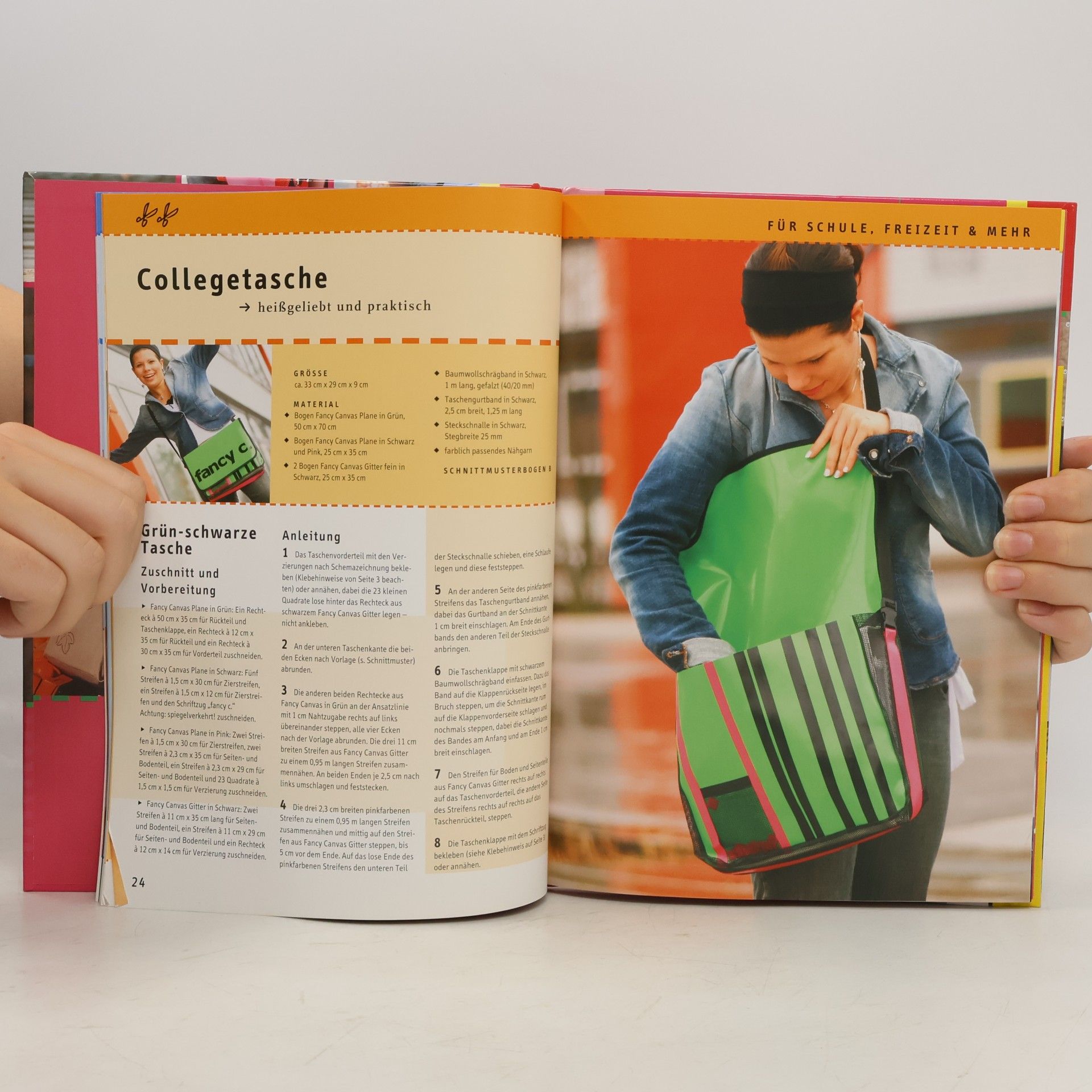 Tolle Taschen nähen aus fancy canvas