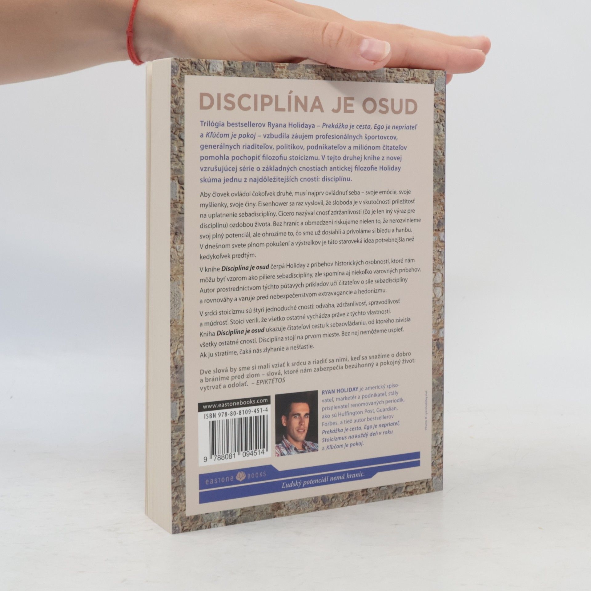 Ryan Holiday Disciplína je osud