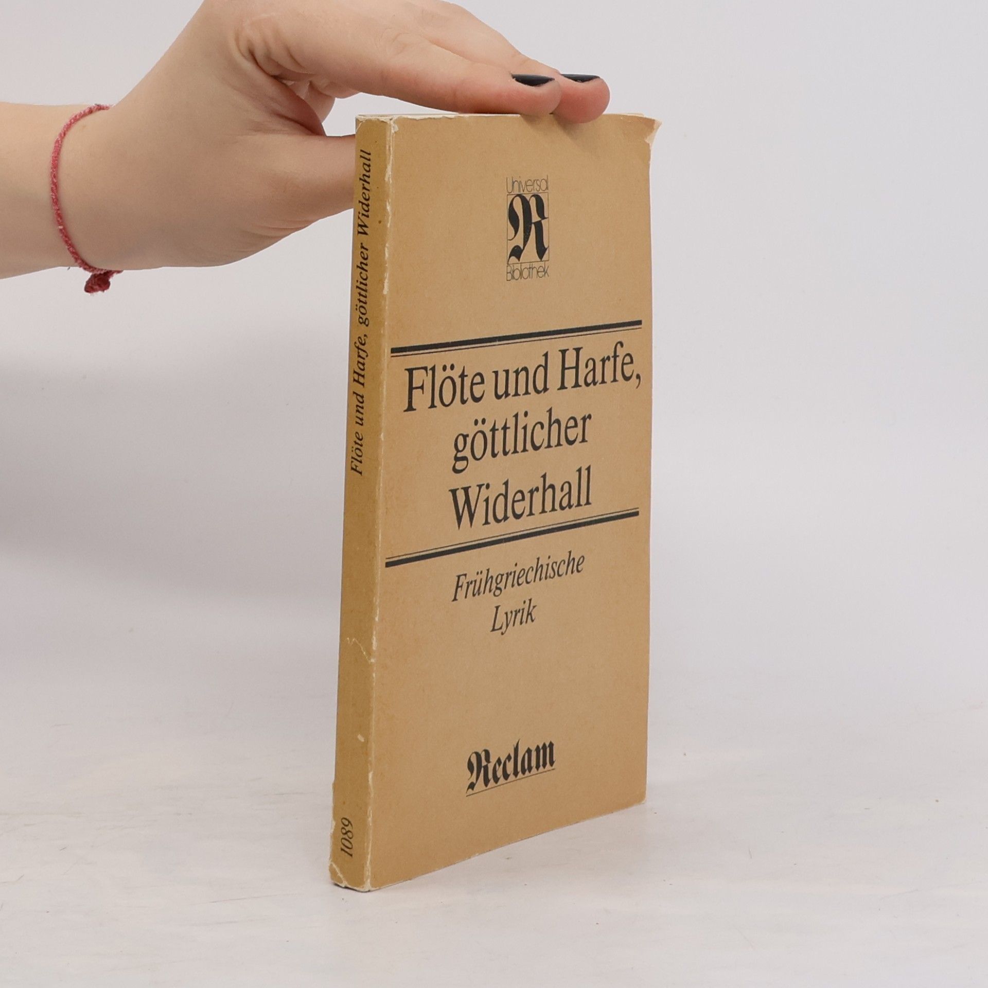 Flöte und Harfe, göttlicher Widerhall