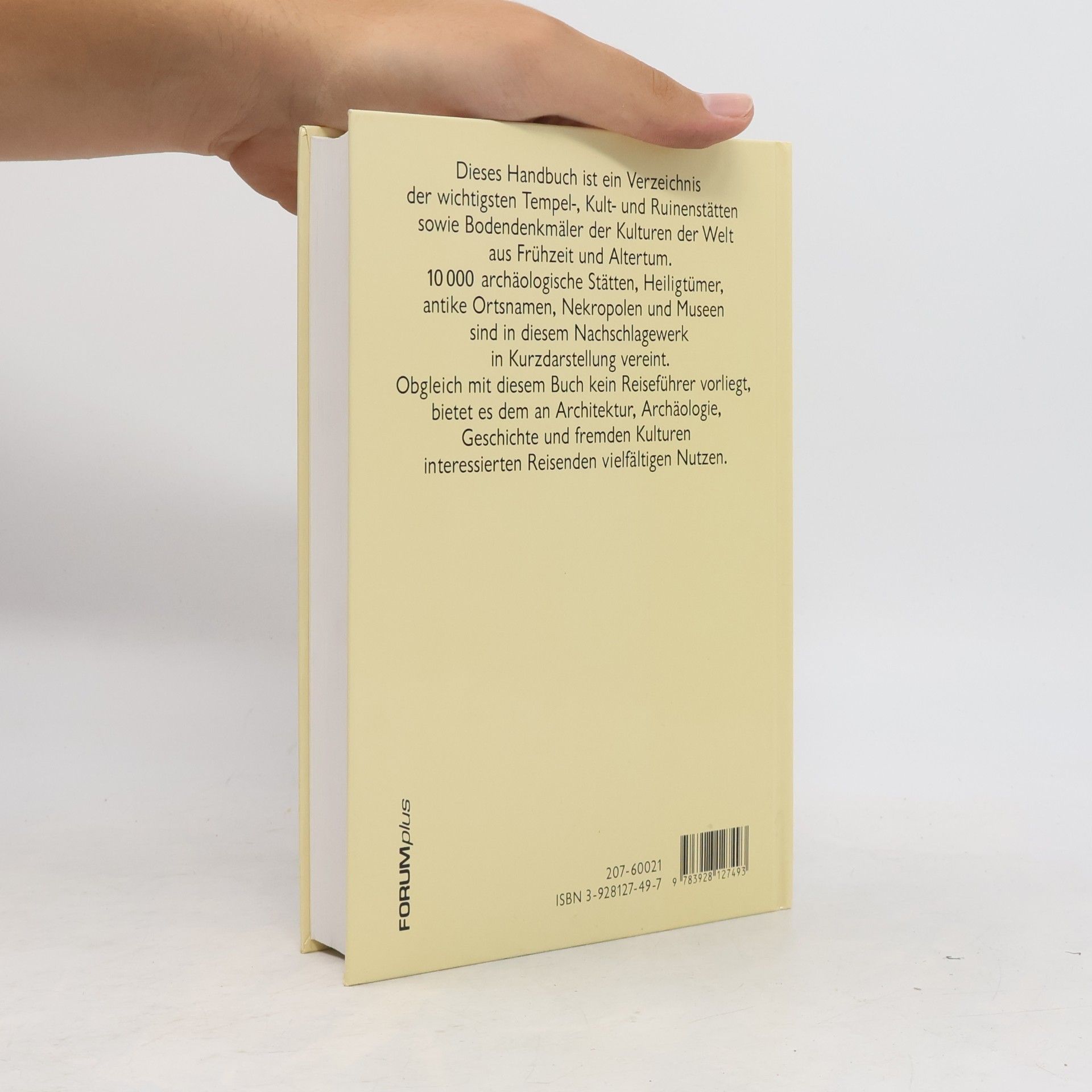 Otto-Hermann Storz Handbuch der Tempel-, Kult- und Ruinenstätten der Welt