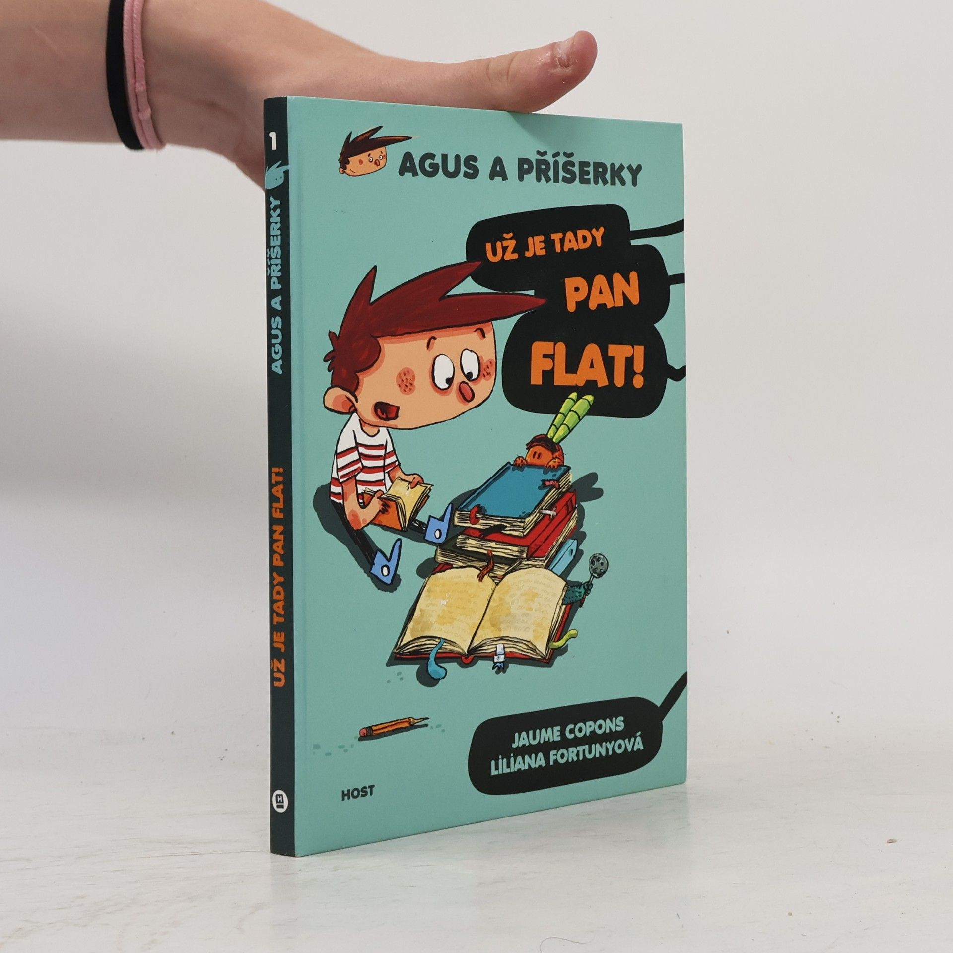 Jaume Copons Agus a příšerky. Už je tady pan Flat!