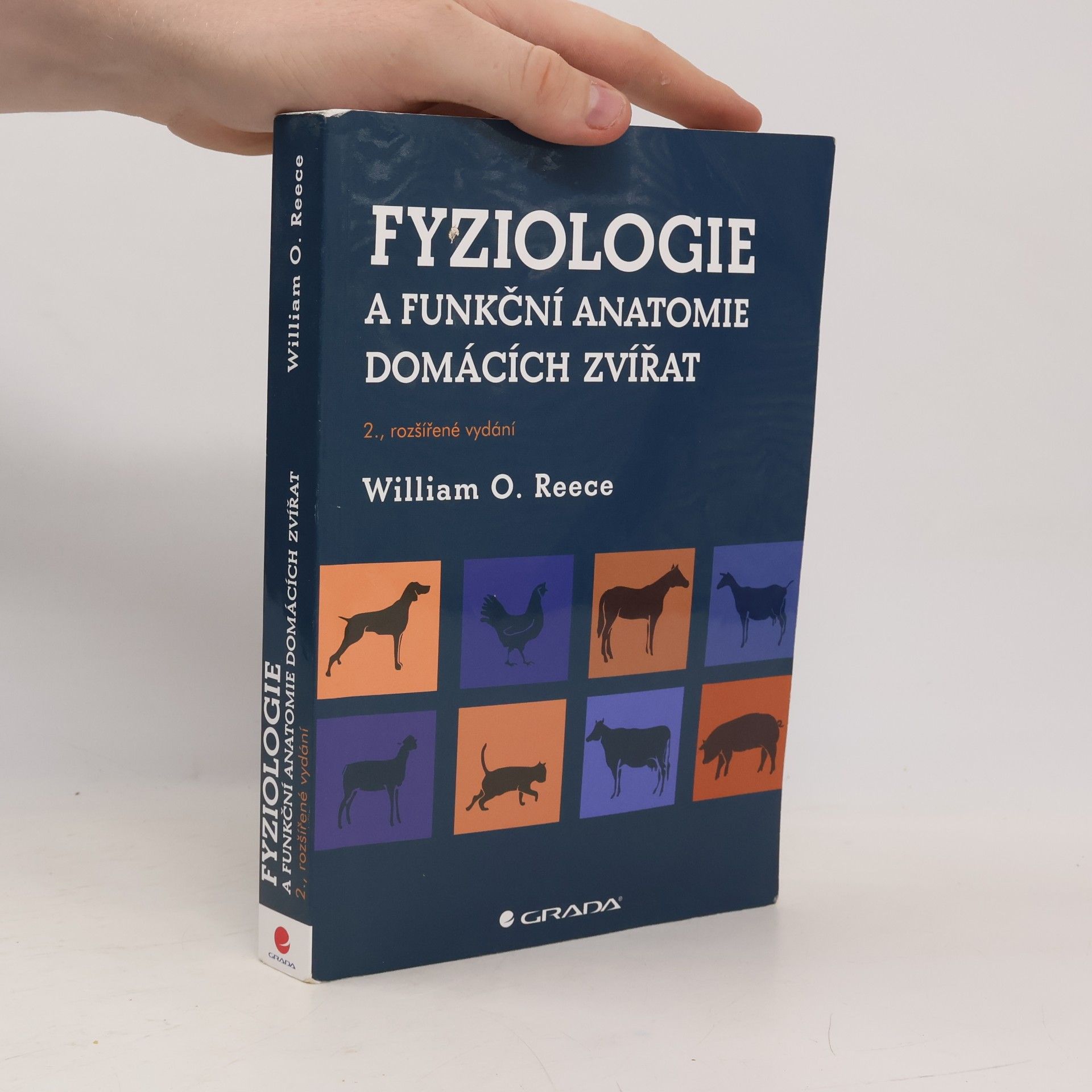 William O. Reece Fyziologie a funkční anatomie domácích zvířat