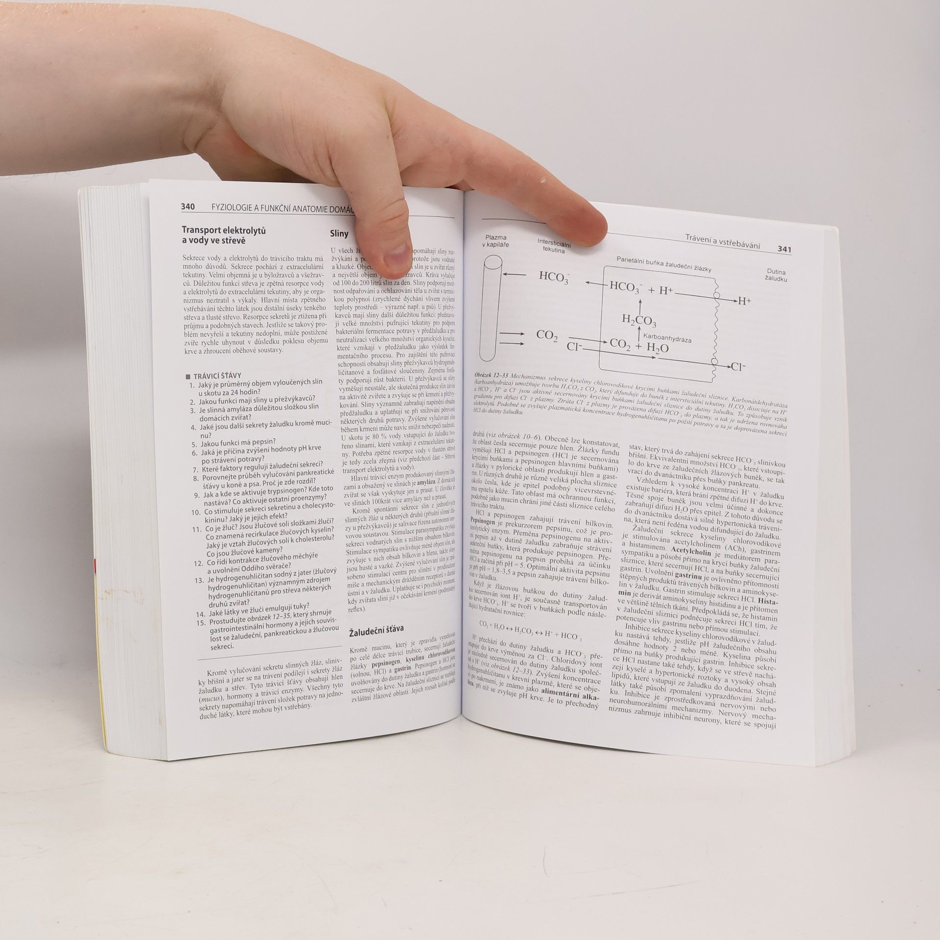 William O. Reece Fyziologie a funkční anatomie domácích zvířat