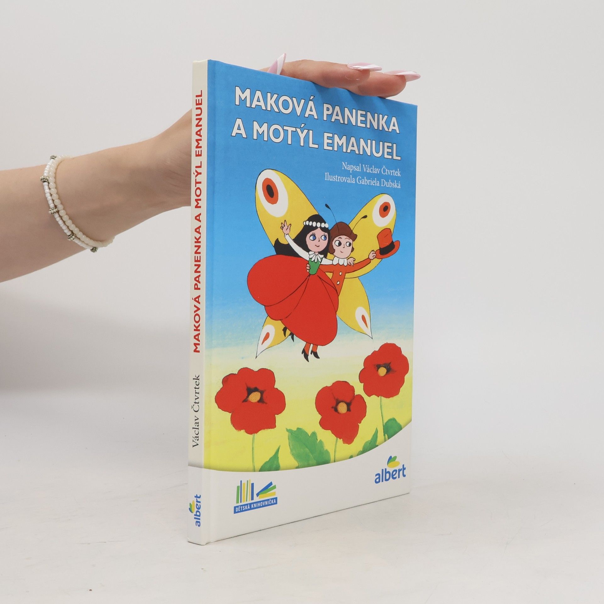 Václav Čtvrtek Maková panenka a motýl Emanuel