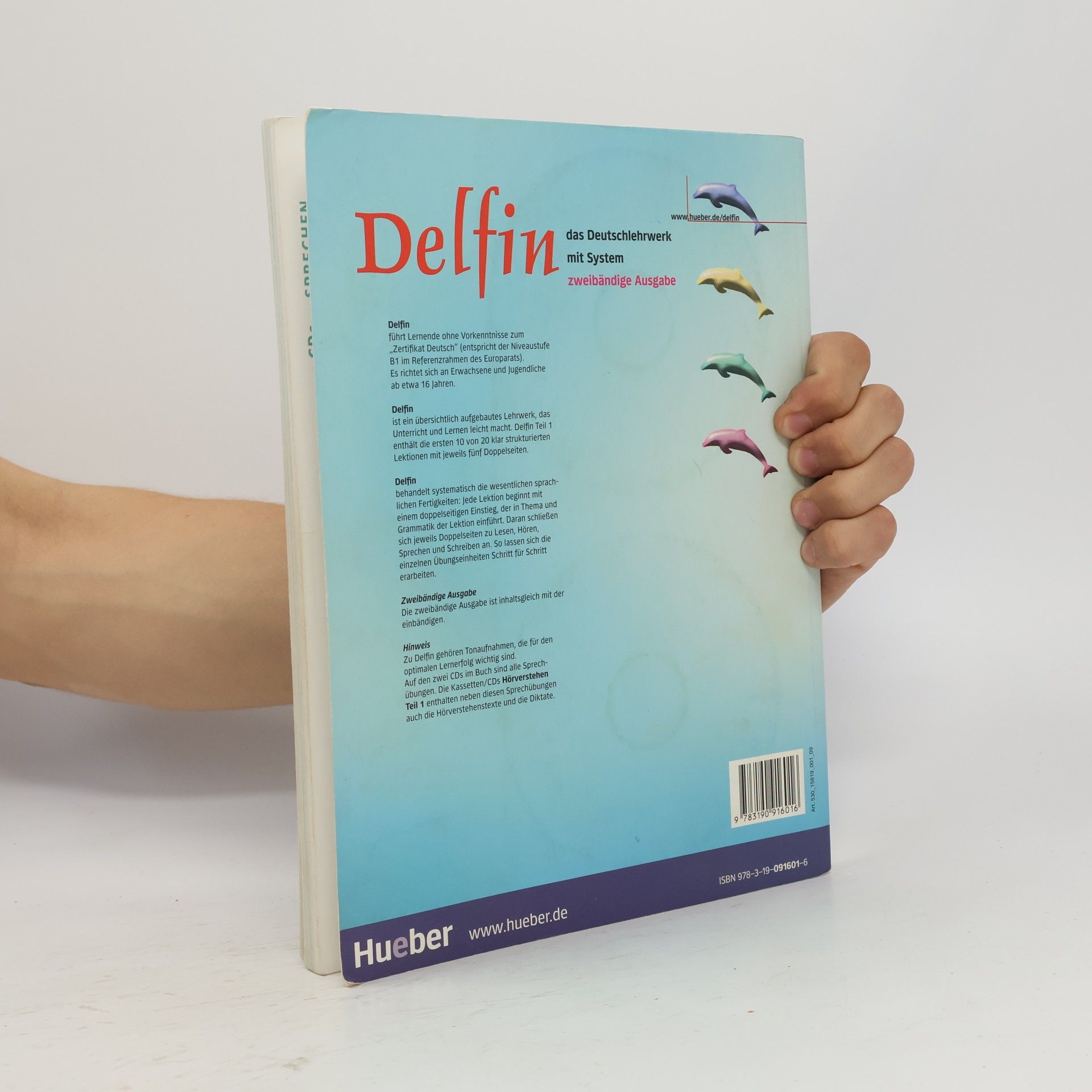 Hartmut Aufderstrasse Delfin Lehrbuch. Teil 1 (Lektionen 1-10)