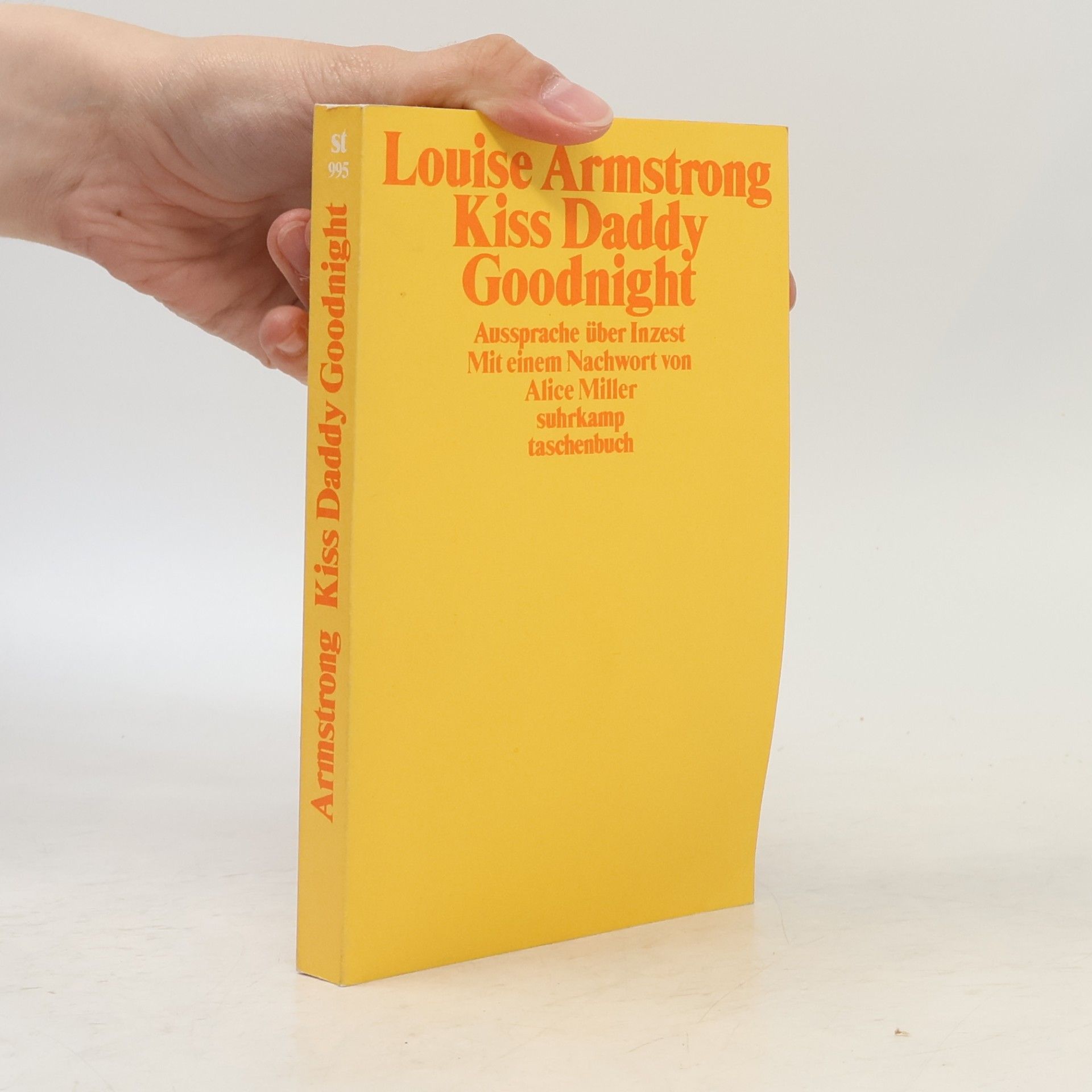 Louise Armstrong Kiss daddy goodnight