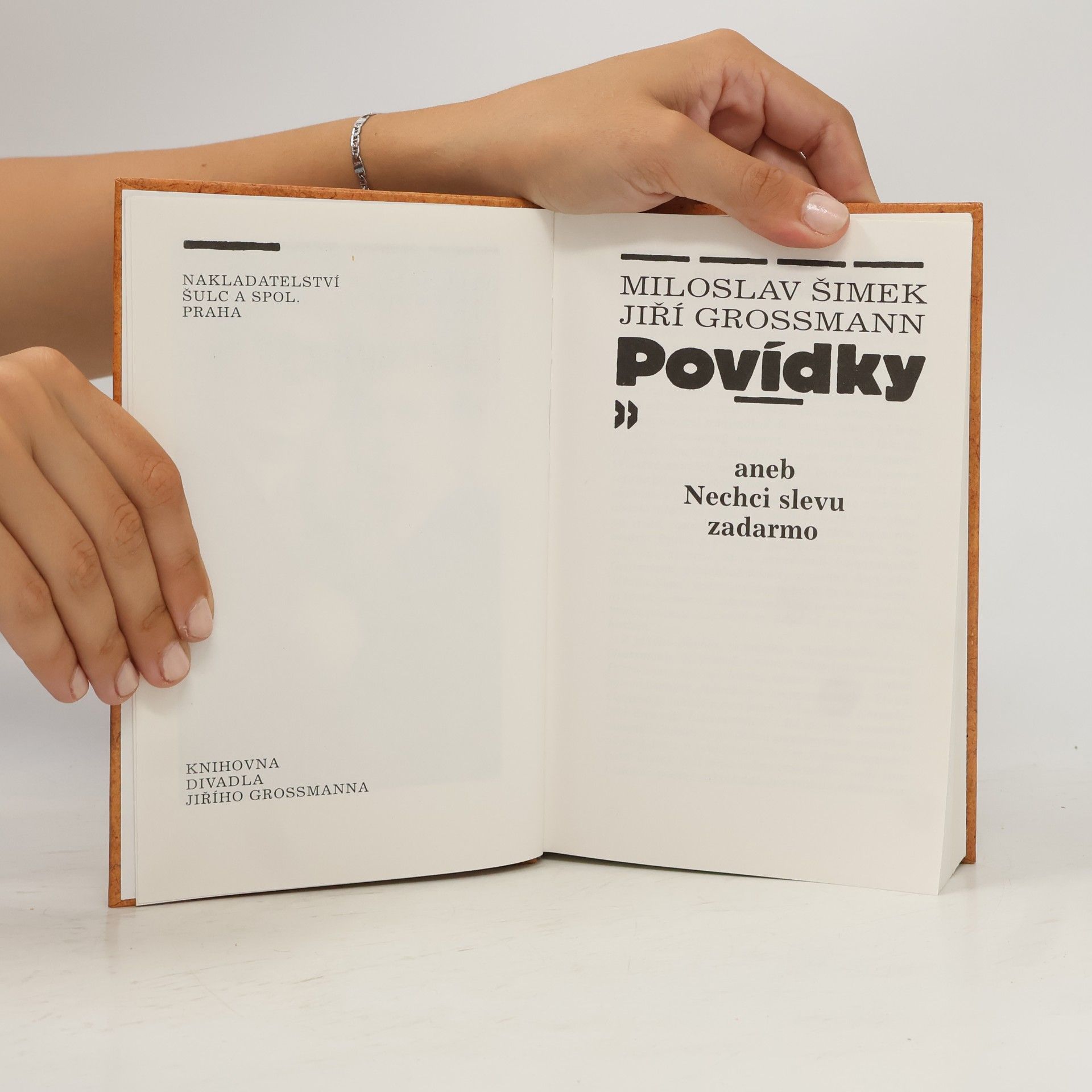 Miloslav Šimek Povídky aneb Nechci slevu zadarmo!