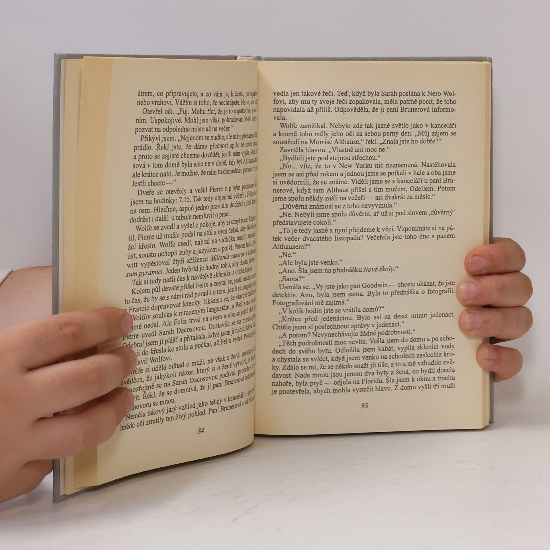 Rex Stout Tři případy pěstitele orchidejí