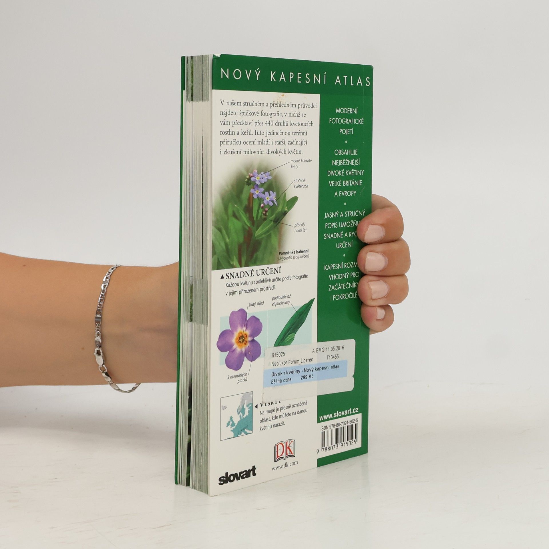 Neil Fletcher Divoké květiny : nový kapesní atlas